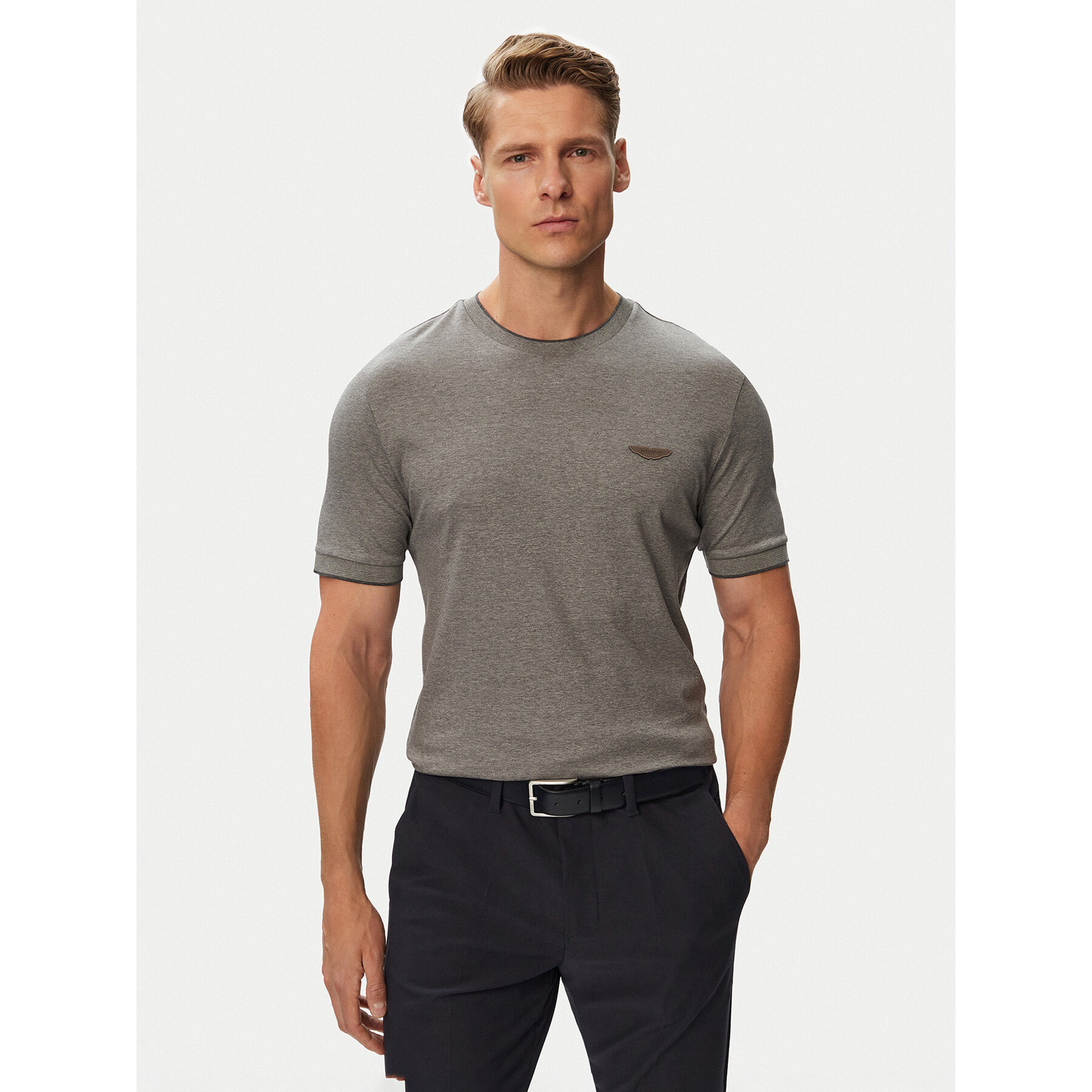 BOSS T-Shirt C-Thompson 50575011 Grau Regular Fit