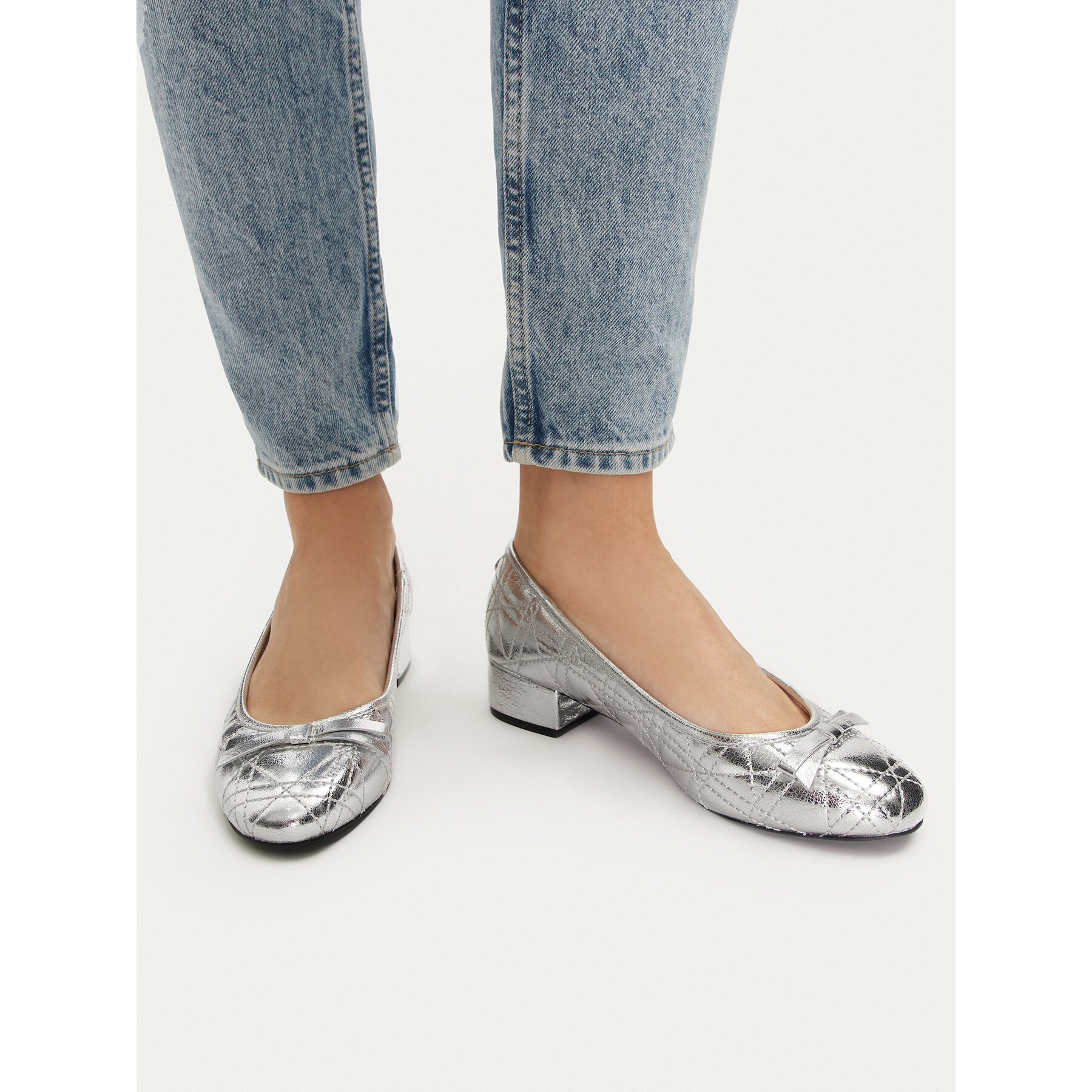 Γοβάκια Steve Madden Cherish-Q SM11003516 Ασημί