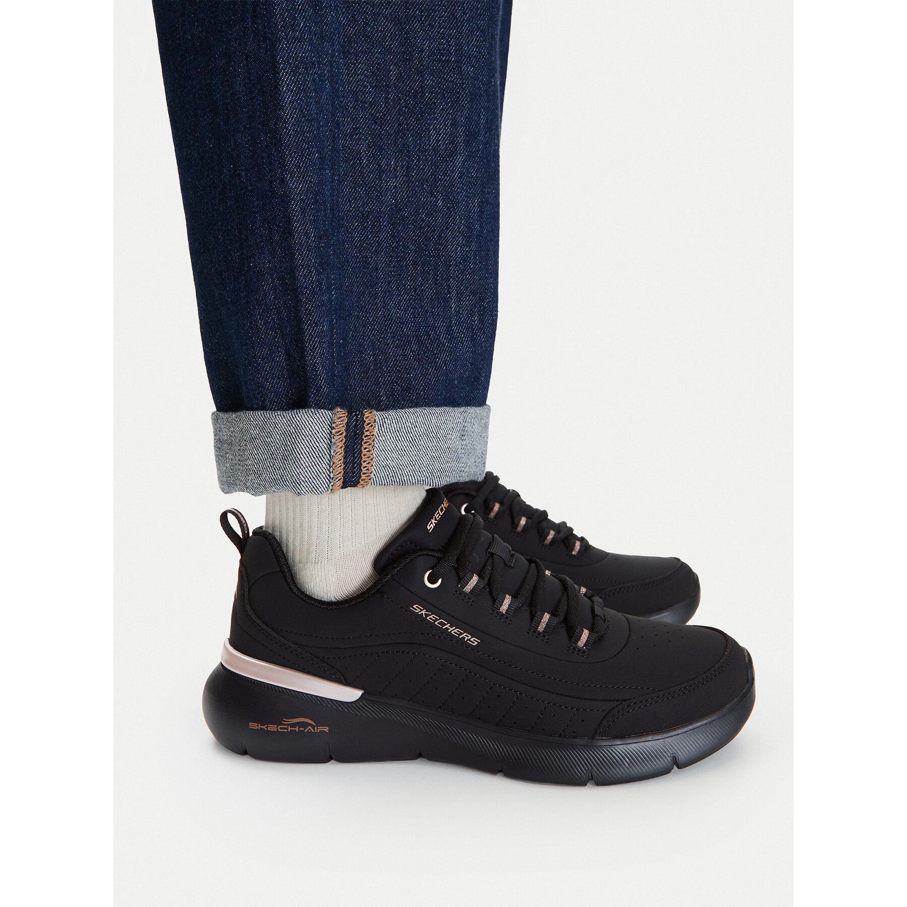Сникърси Skechers 150373/BKRG Черен