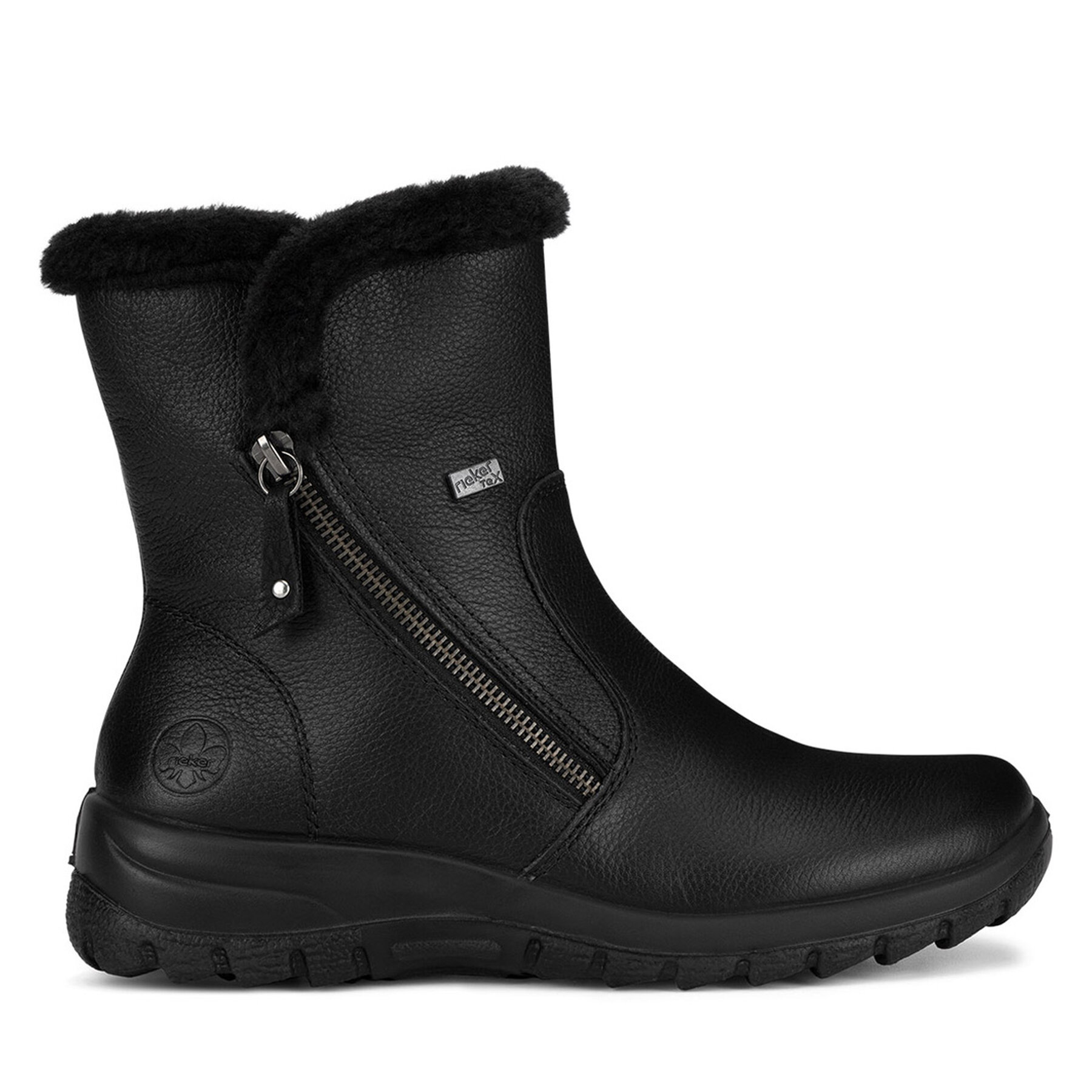 Členková obuv Rieker Z7181-00 Čierna