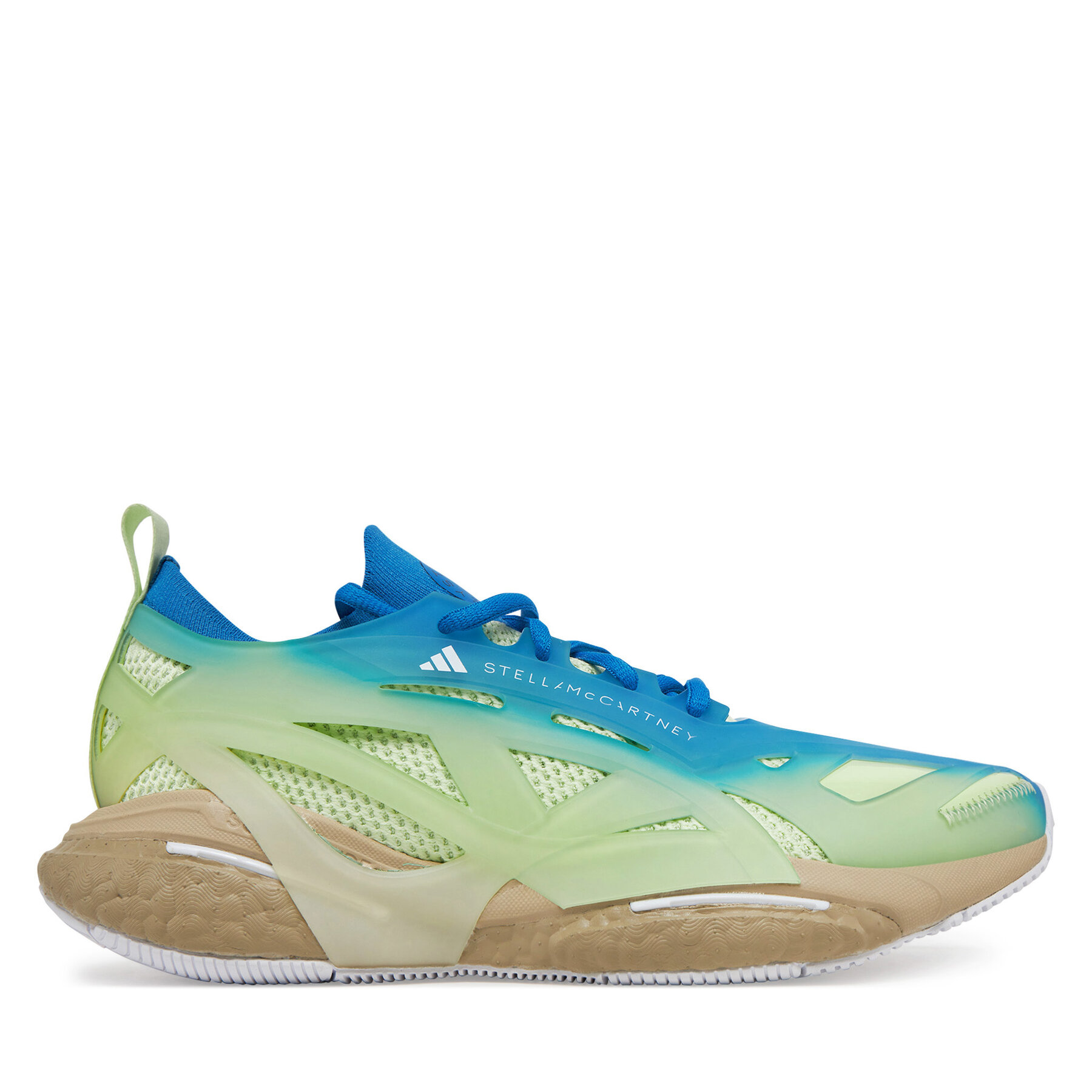 Маратонки за бягане adidas by Stella McCartney Solarglide Allover Print JS0267 Тъмносин