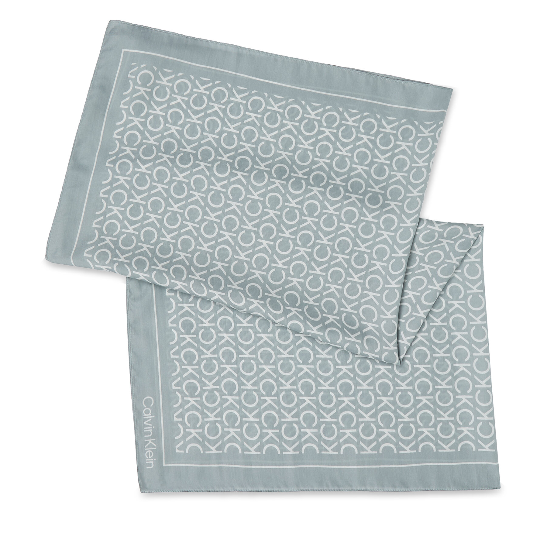 Φουλάρι Calvin Klein Silk K60K611413 Γκρι