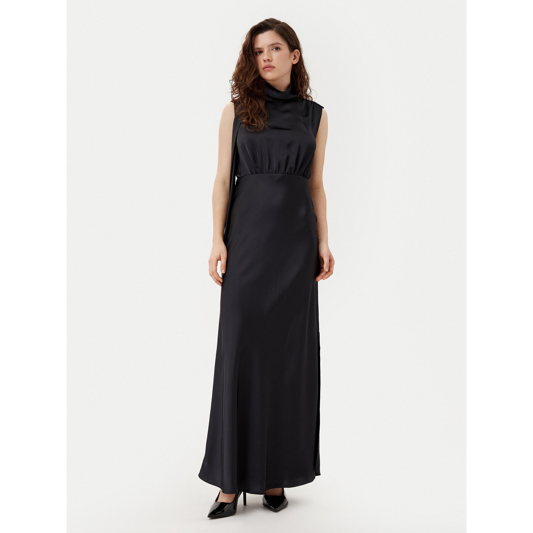 HUGO Coctailkleid Karile 50534559 Schwarz Slim Fit