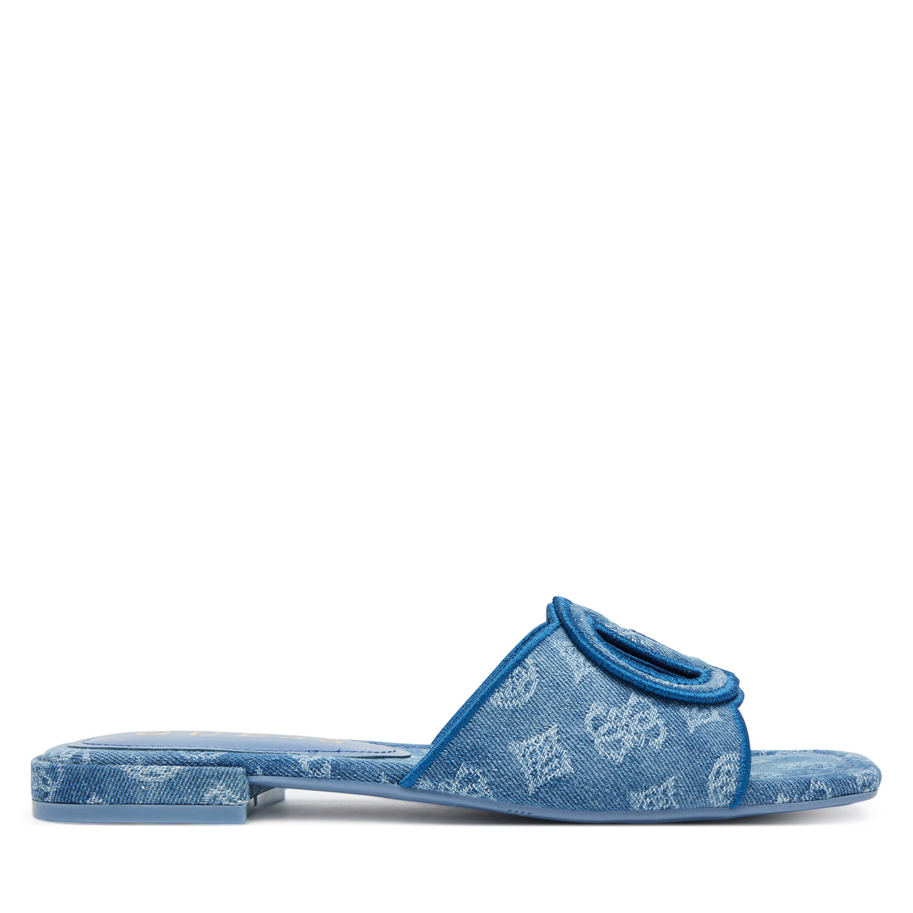 Şlapi Guess FLJTSE DEN19 Albastru