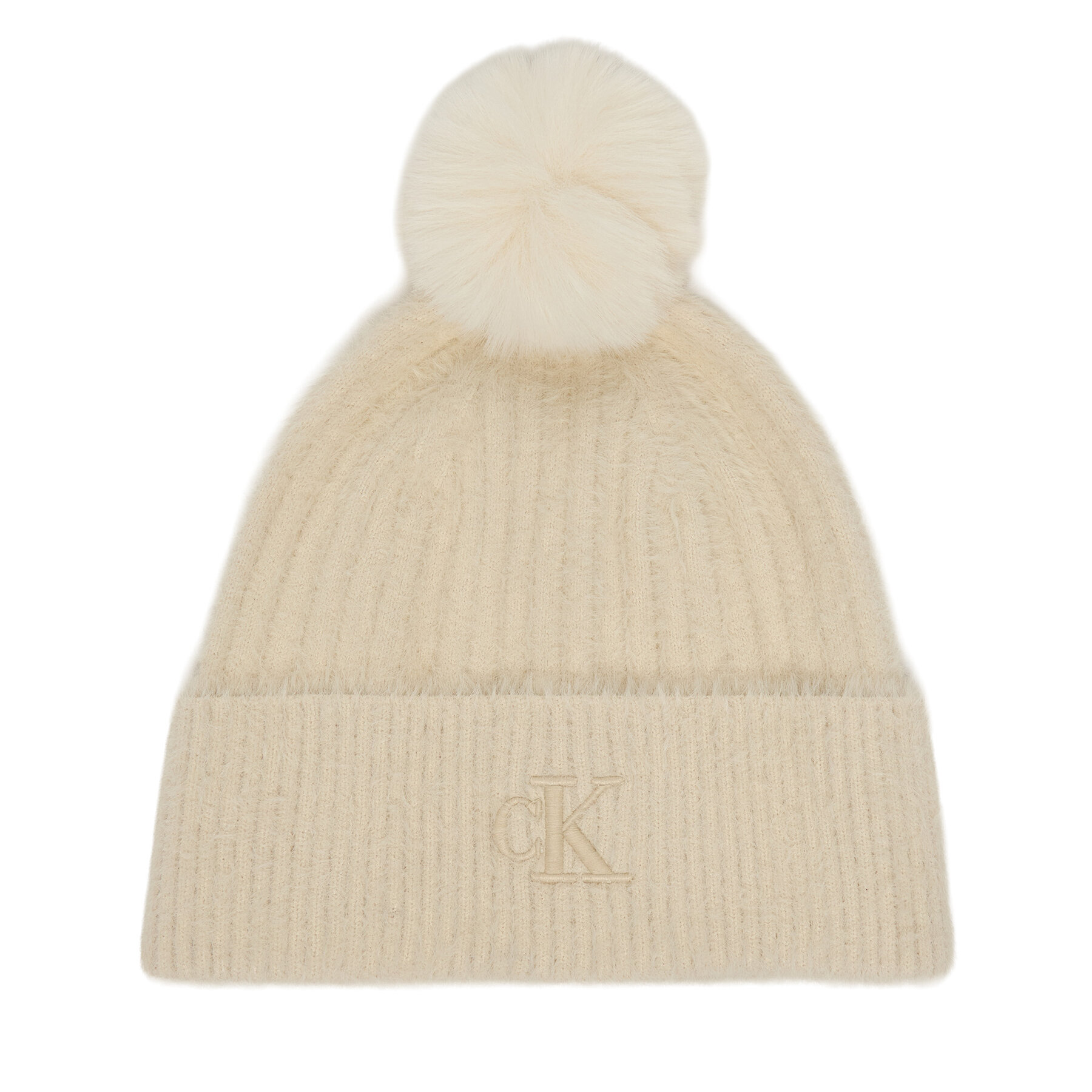 Шапка Calvin Klein LV04F8113G Кремав