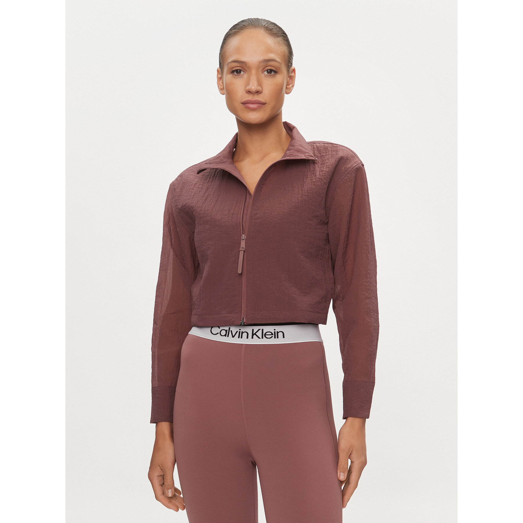 Calvin Klein Performance Windjacke 00GWS4O516 Rosa Relaxed Fit