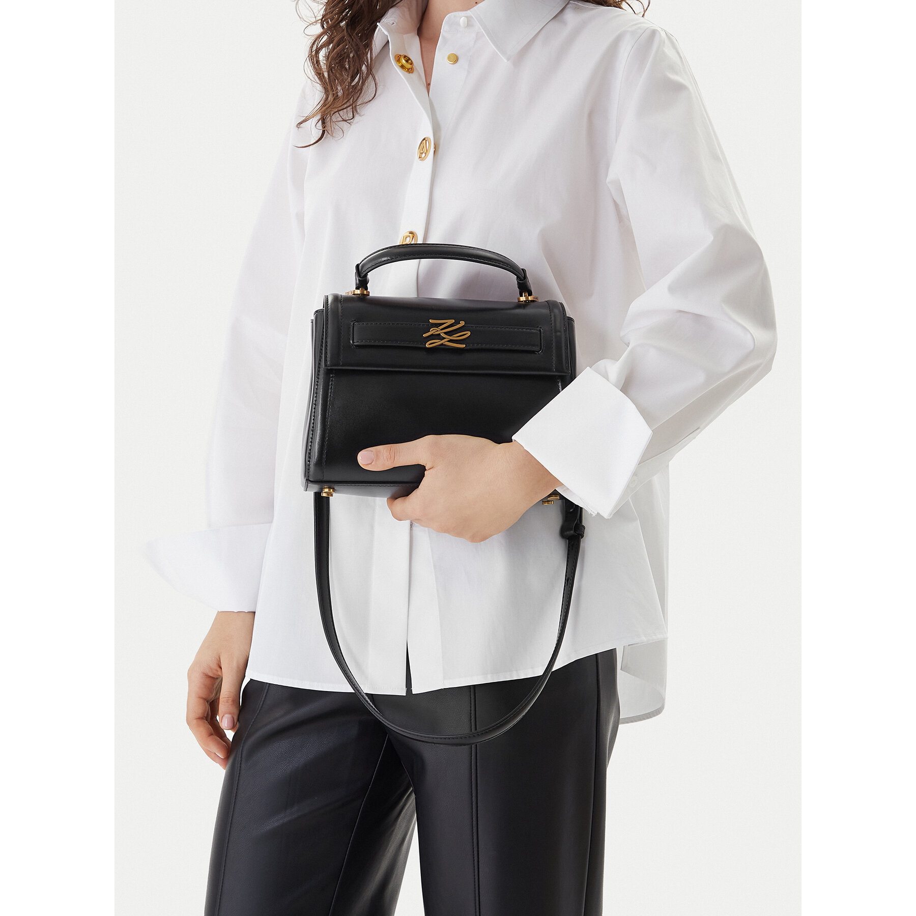 Geantă KARL LAGERFELD B1W30291 Negru