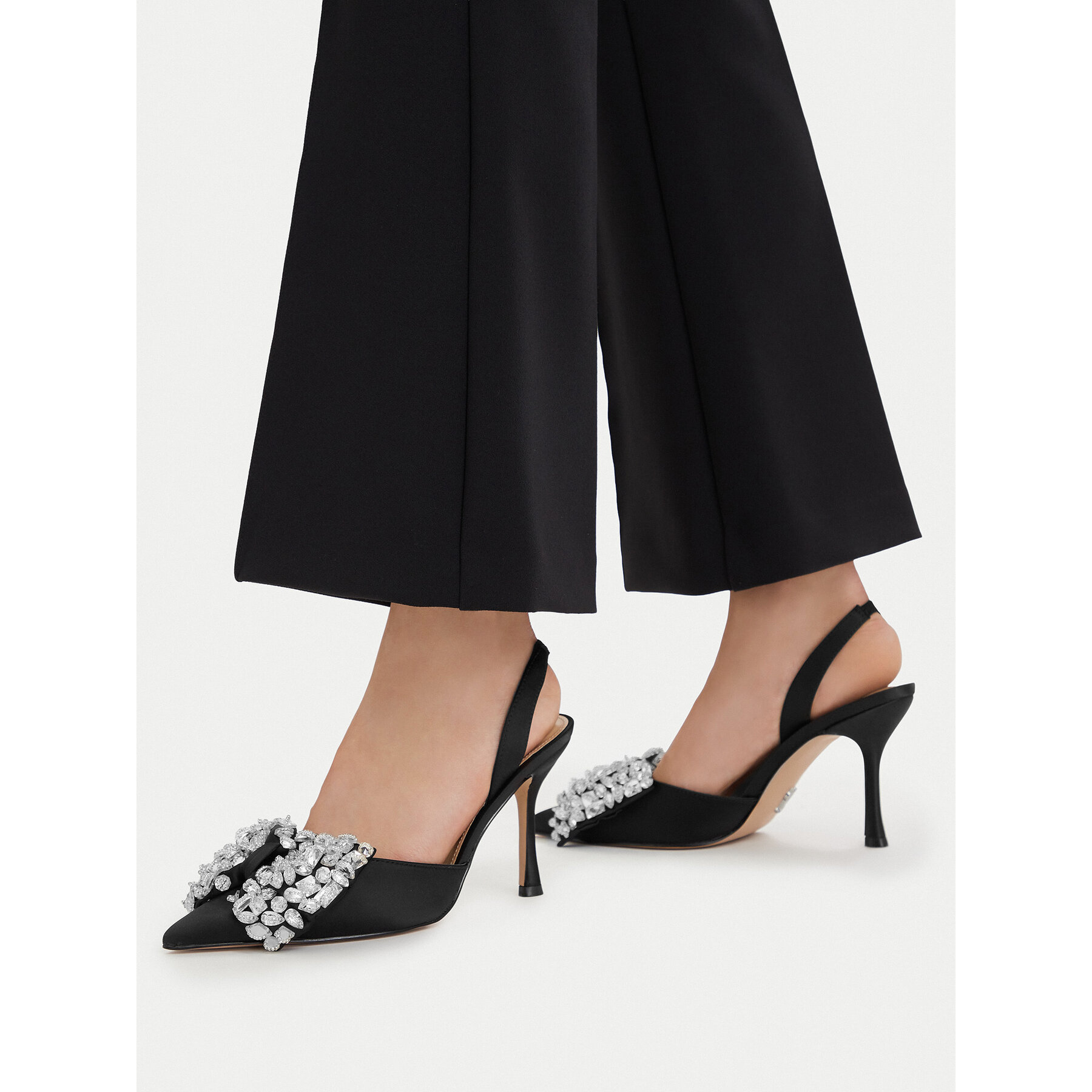 Обувки на ток Steve Madden Lovie 11004873 Черен