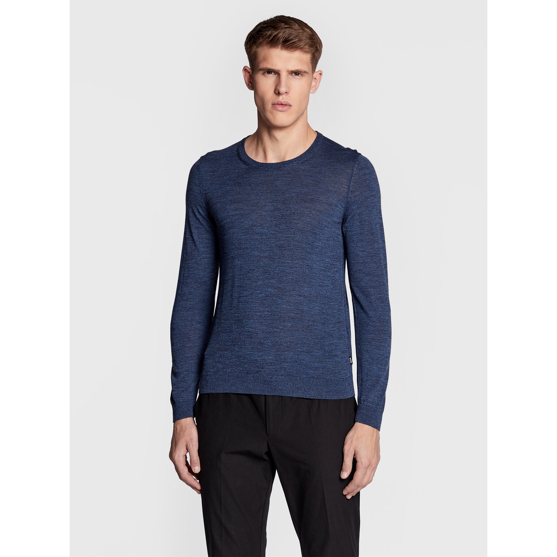 Boss Pullover Leno-P 50468239 Dunkelblau Slim Fit