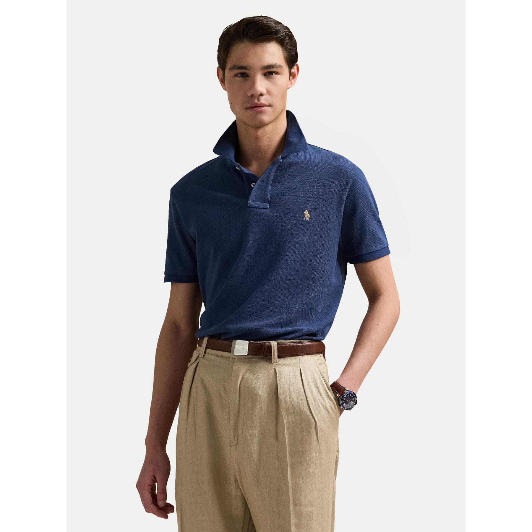 Polo Ralph Lauren Polo 710536856459 Blu scuro Slim Fit