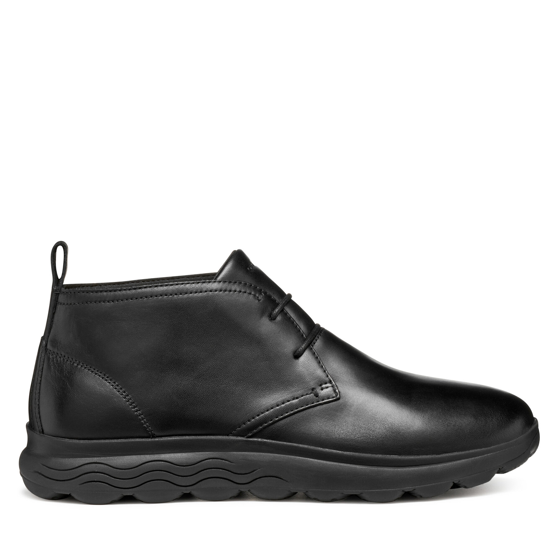 Šnurovacia obuv Geox U Spherica U56BYB 00043 C9999 Čierna