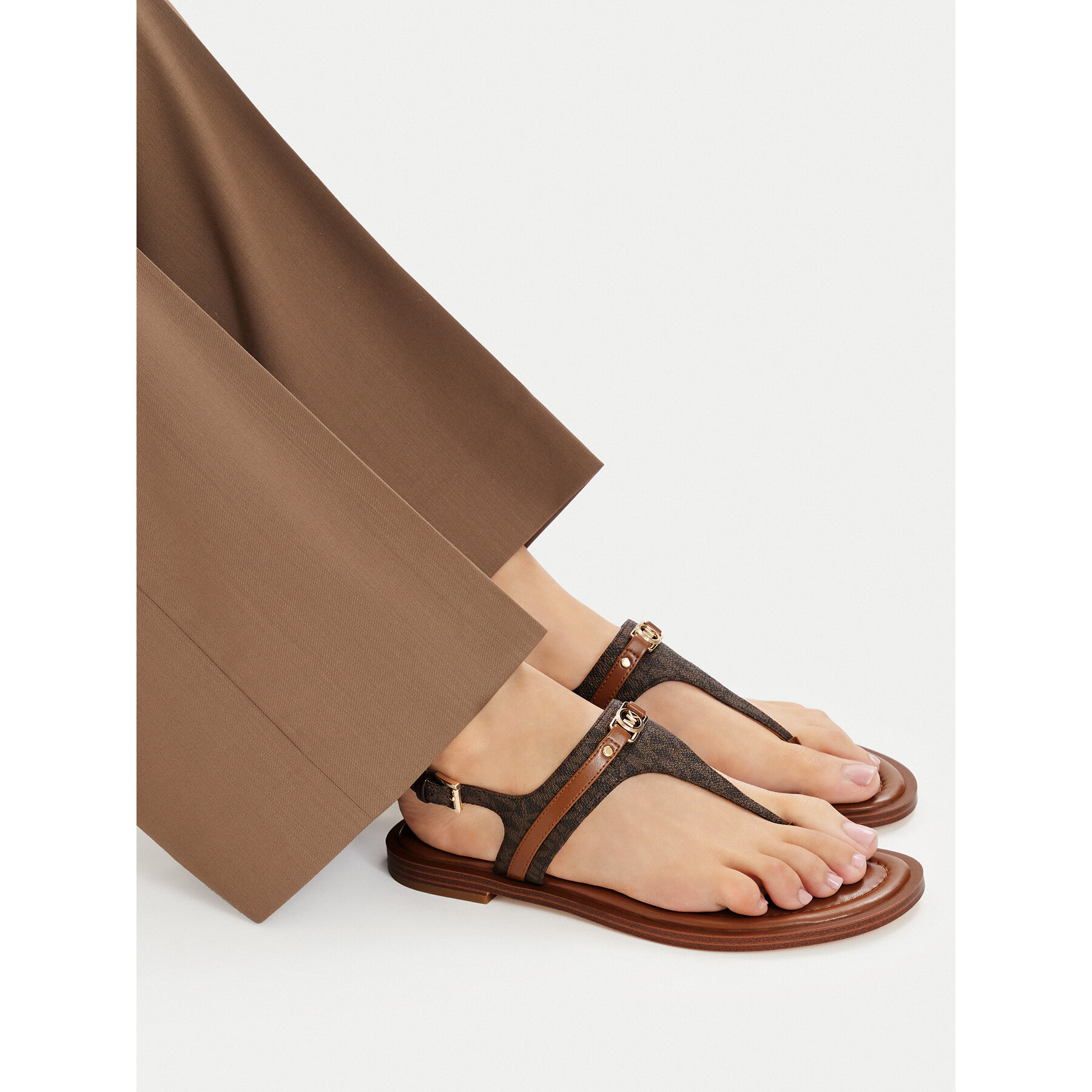 Sandale MICHAEL Michael Kors 40S6MAFS1B Smeđa