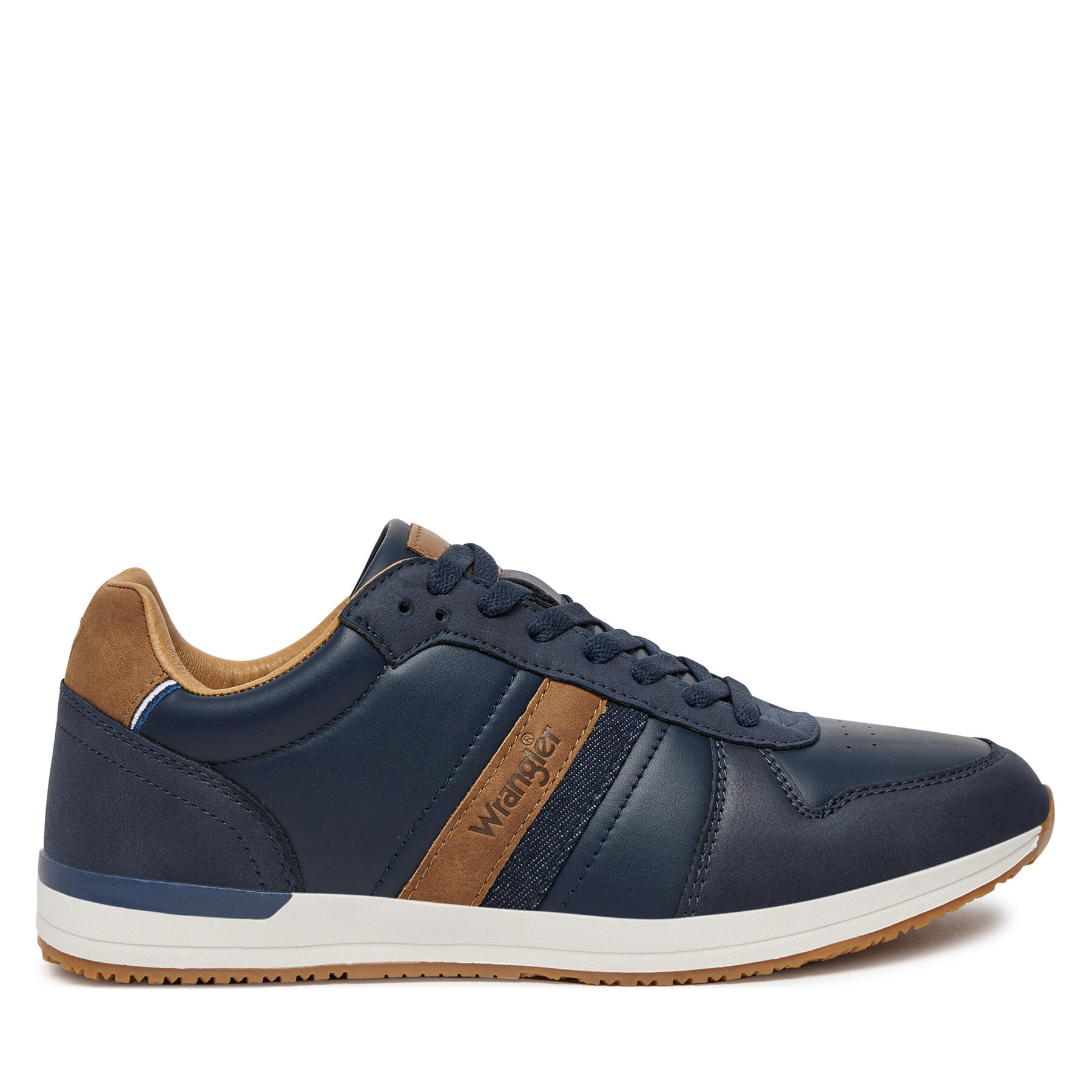Pánske Sneakersy Wrangler, Rozmer: 41, Tmavomodrá, Wyatt Men Low 20243018.29Y