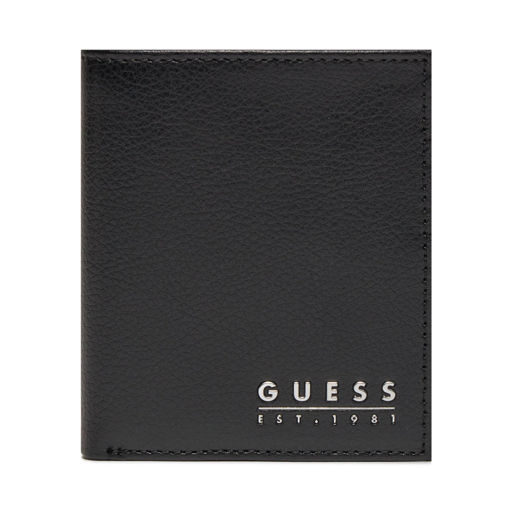 Pequeña cartera de hombre Guess Fidenza Slg SMFIDA LEA22 Negro
