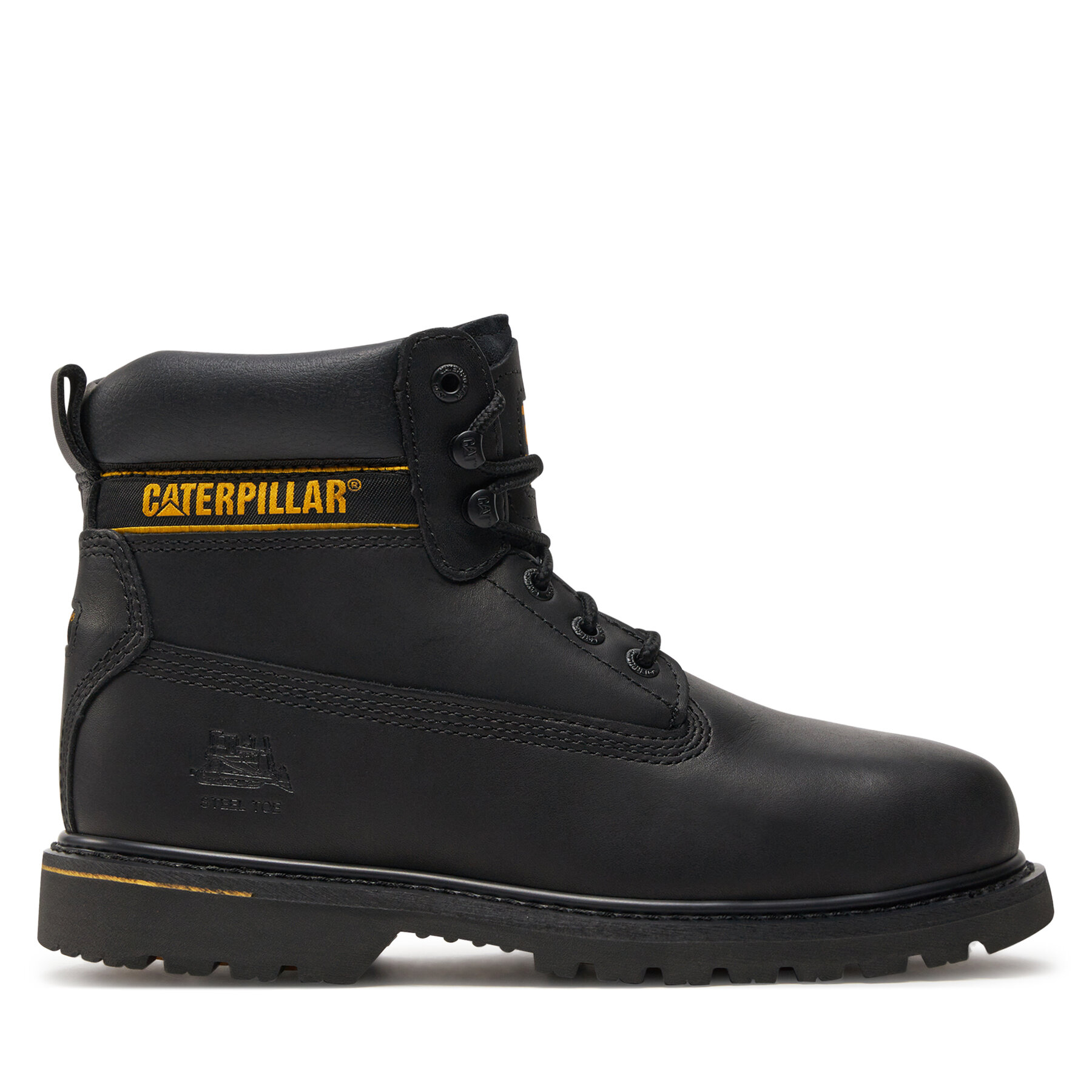 Bakancs CAT Footwear Holton St P708030 Fekete
