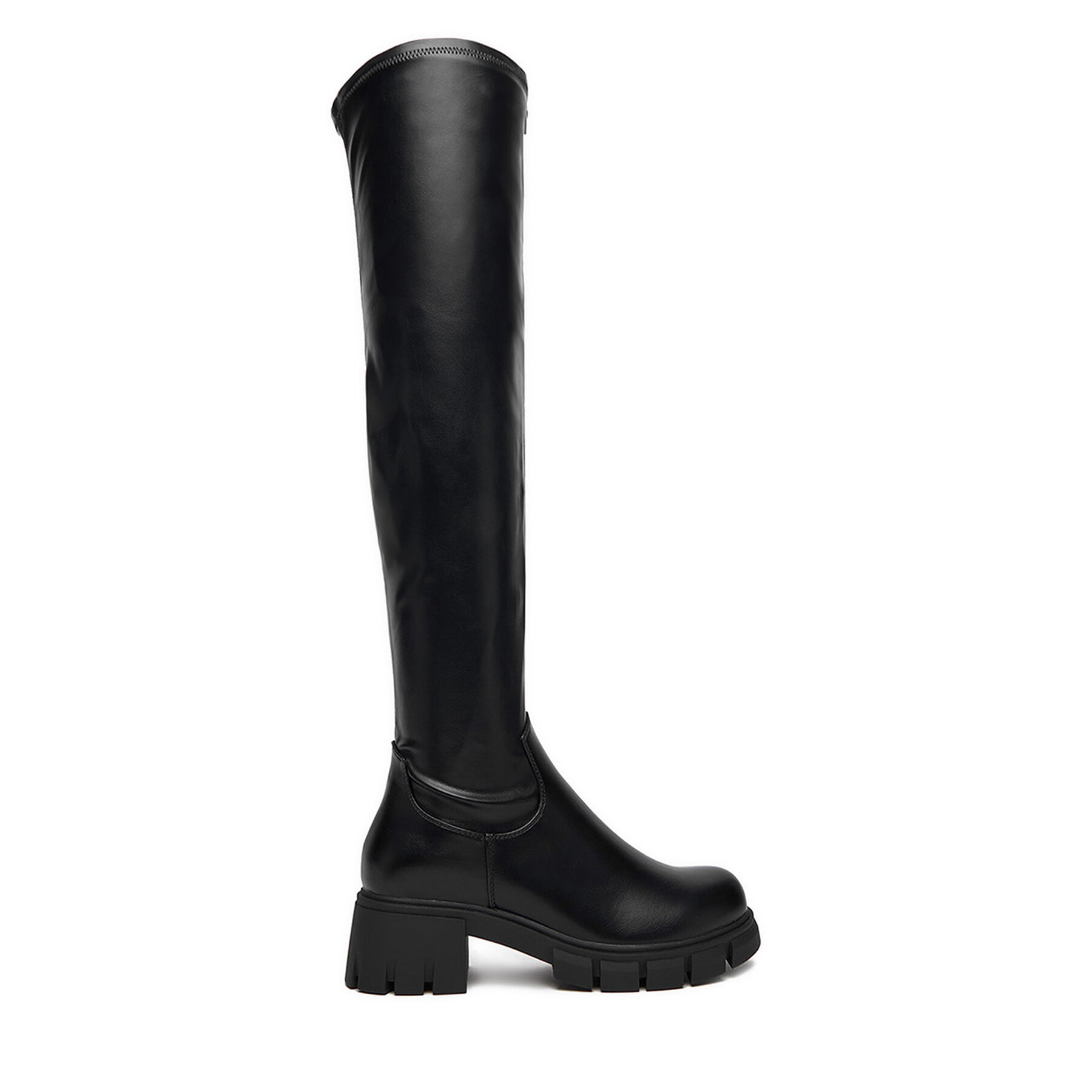 Cizme lungi muschetar DeeZee HX20261-13A Negru