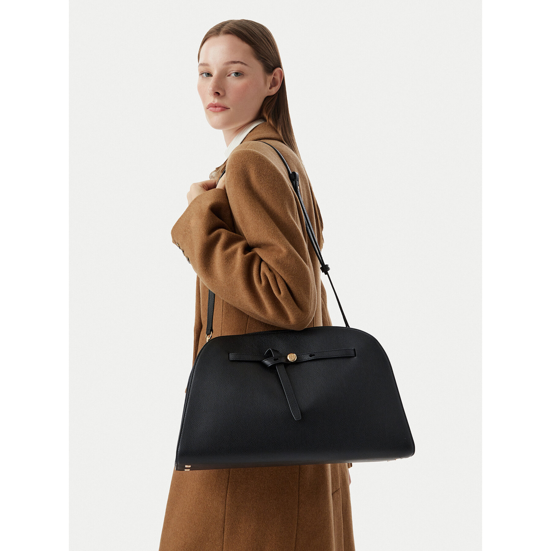 Geantă Tory Burch Romy Bauletto 179990 Negru