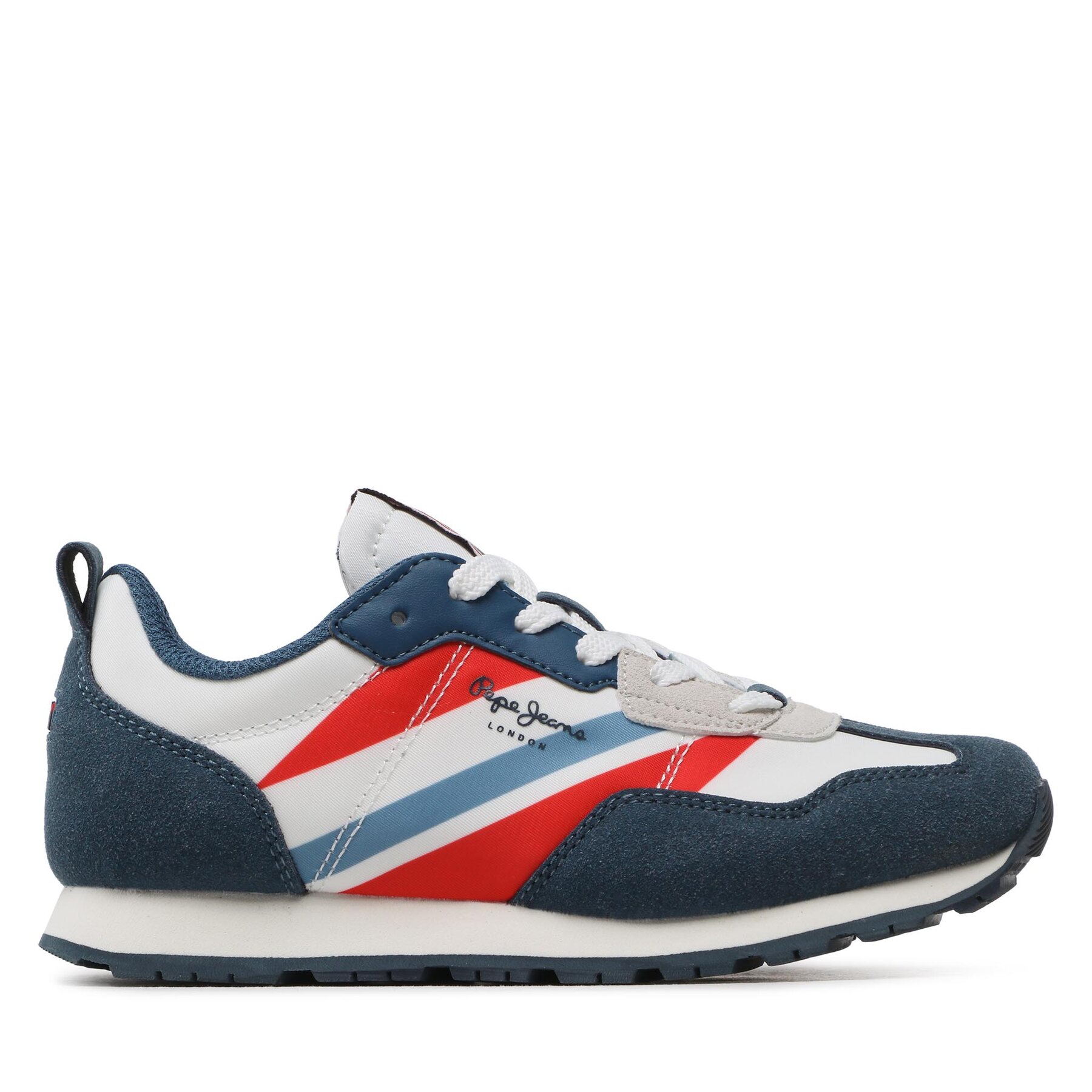 Сникърси Pepe Jeans Foster Boy Print PBS30554 Син