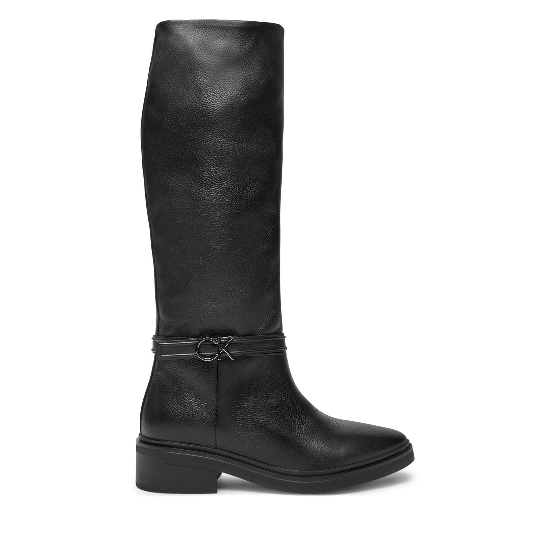 Dámske Čižmy Calvin Klein, Rozmer: 37, Čierna, HW0HW02184