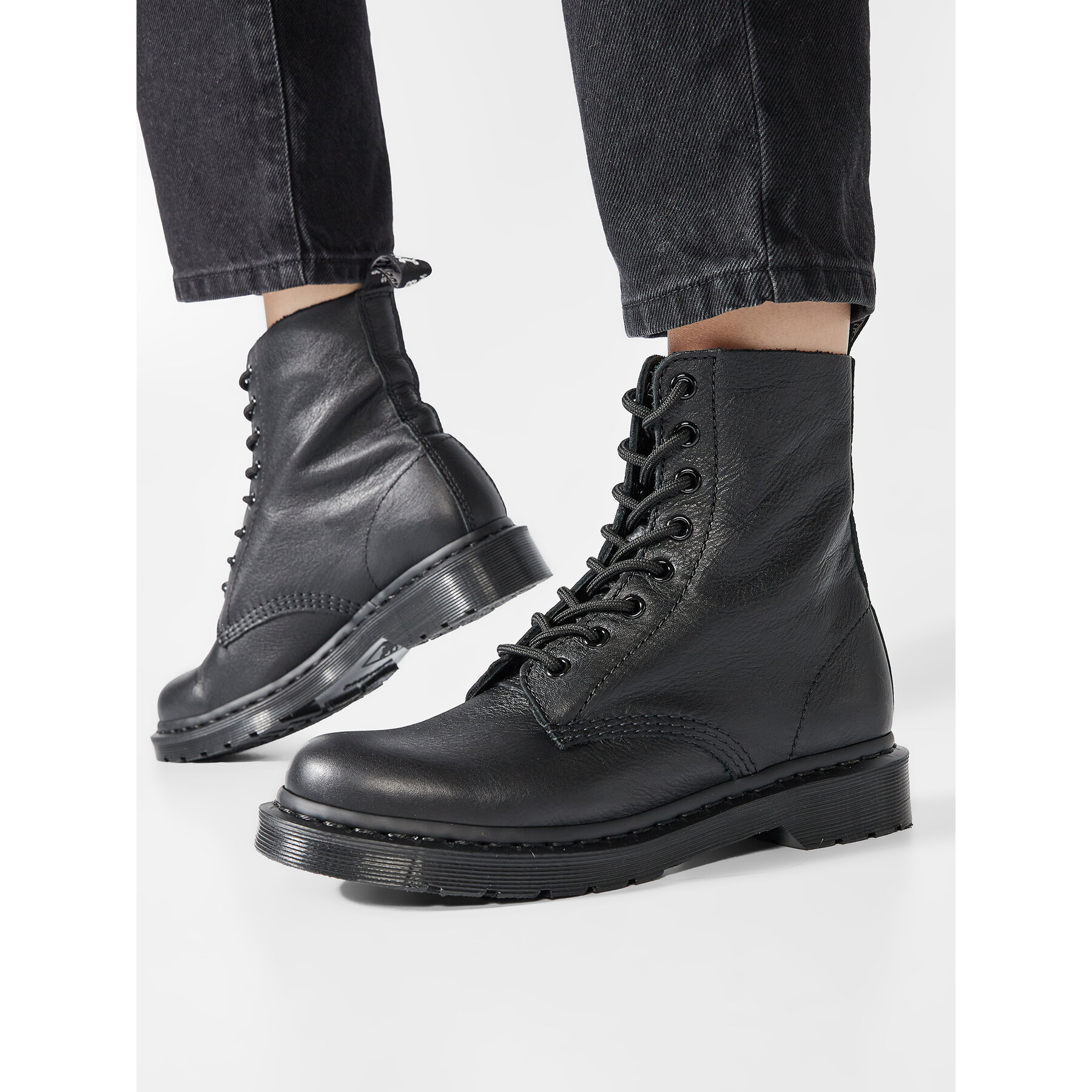 Bocanci Dr. Martens 1460 Pascal Mono 24479001 Negru