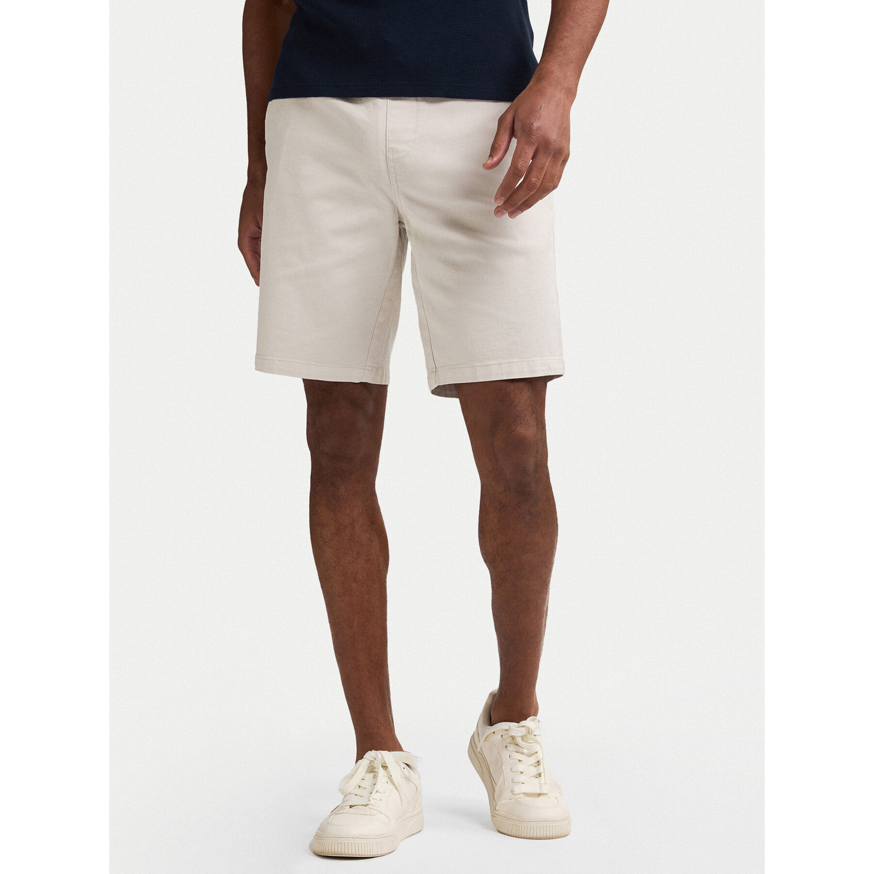 Petrol Industries Stoffshorts M-1050-SHO527 Weiß Regular Fit
