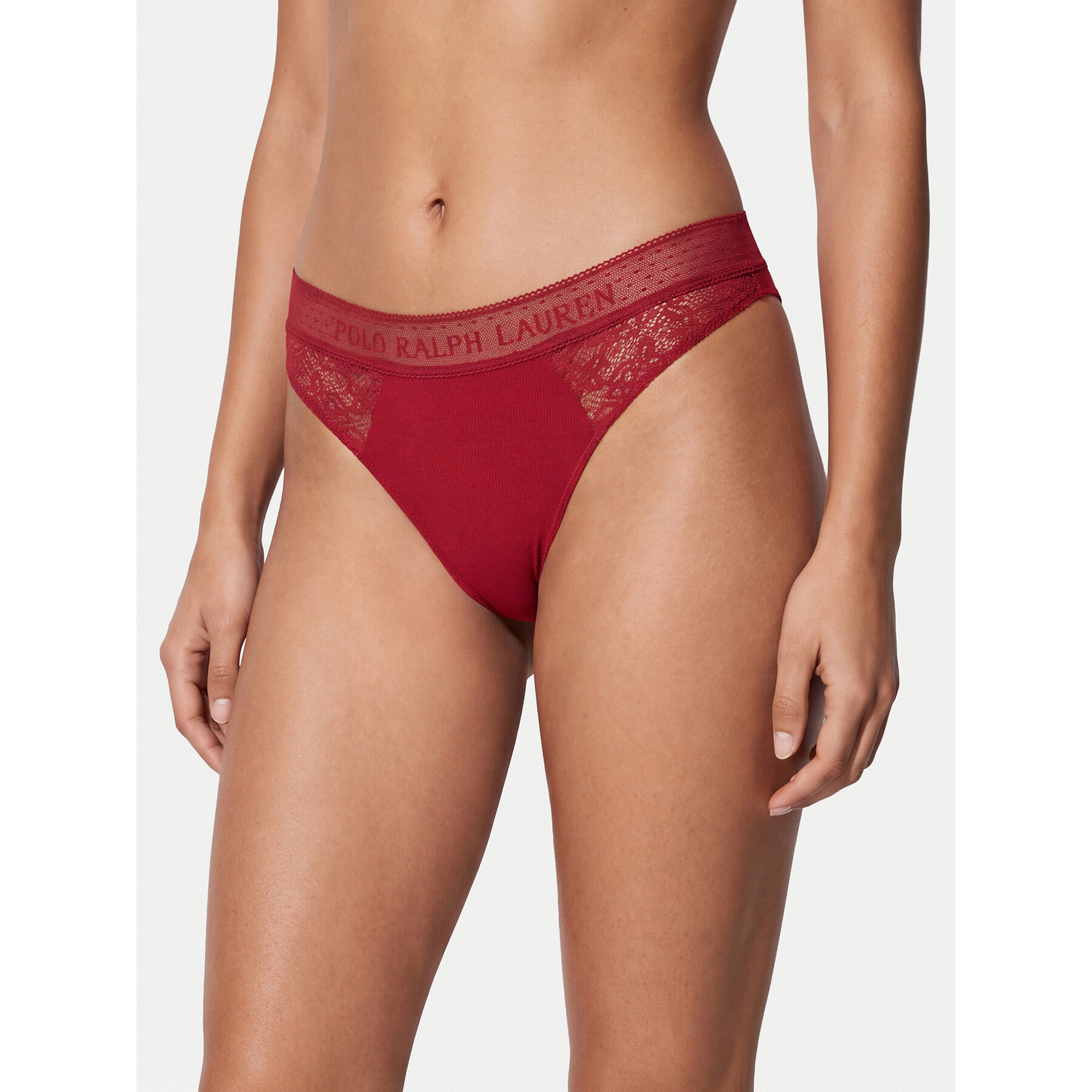 Polo Ralph Lauren Stringtanga 4P0173 Rot