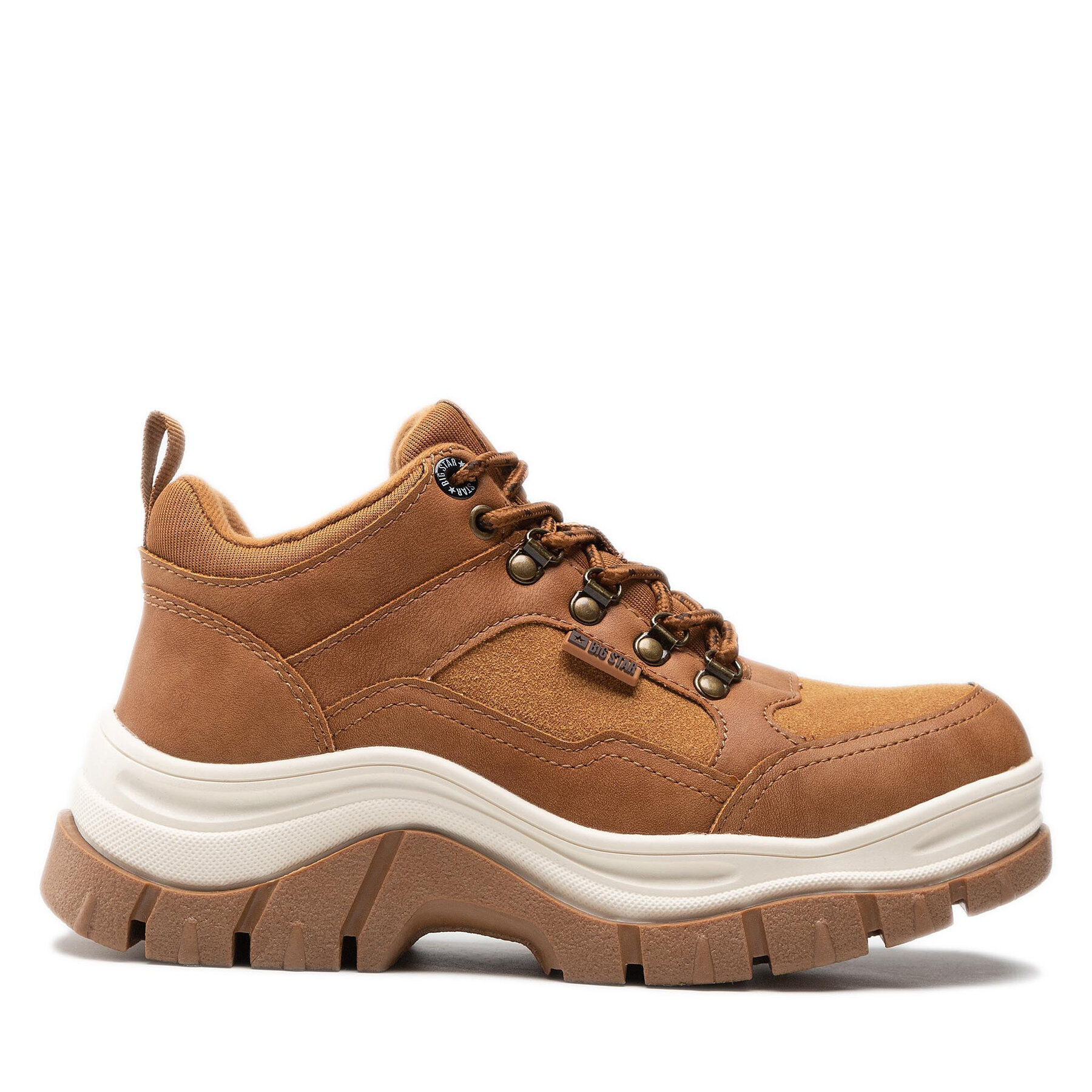 Dámske Sneakersy Big Star Shoes, Rozmer: 38, Hnedá, KK274362 802