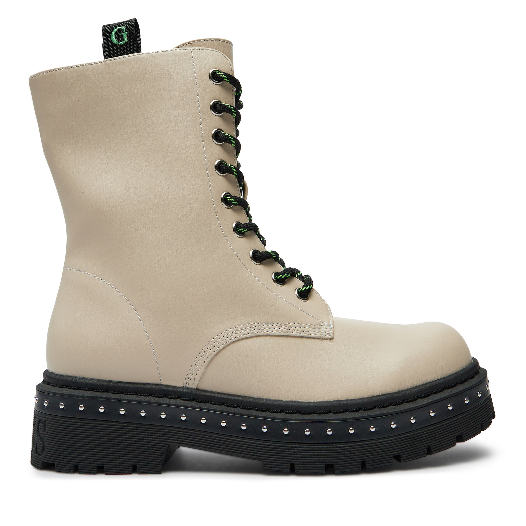 Outdoorová obuv Guess Joya FL7JYA LEA10 Écru