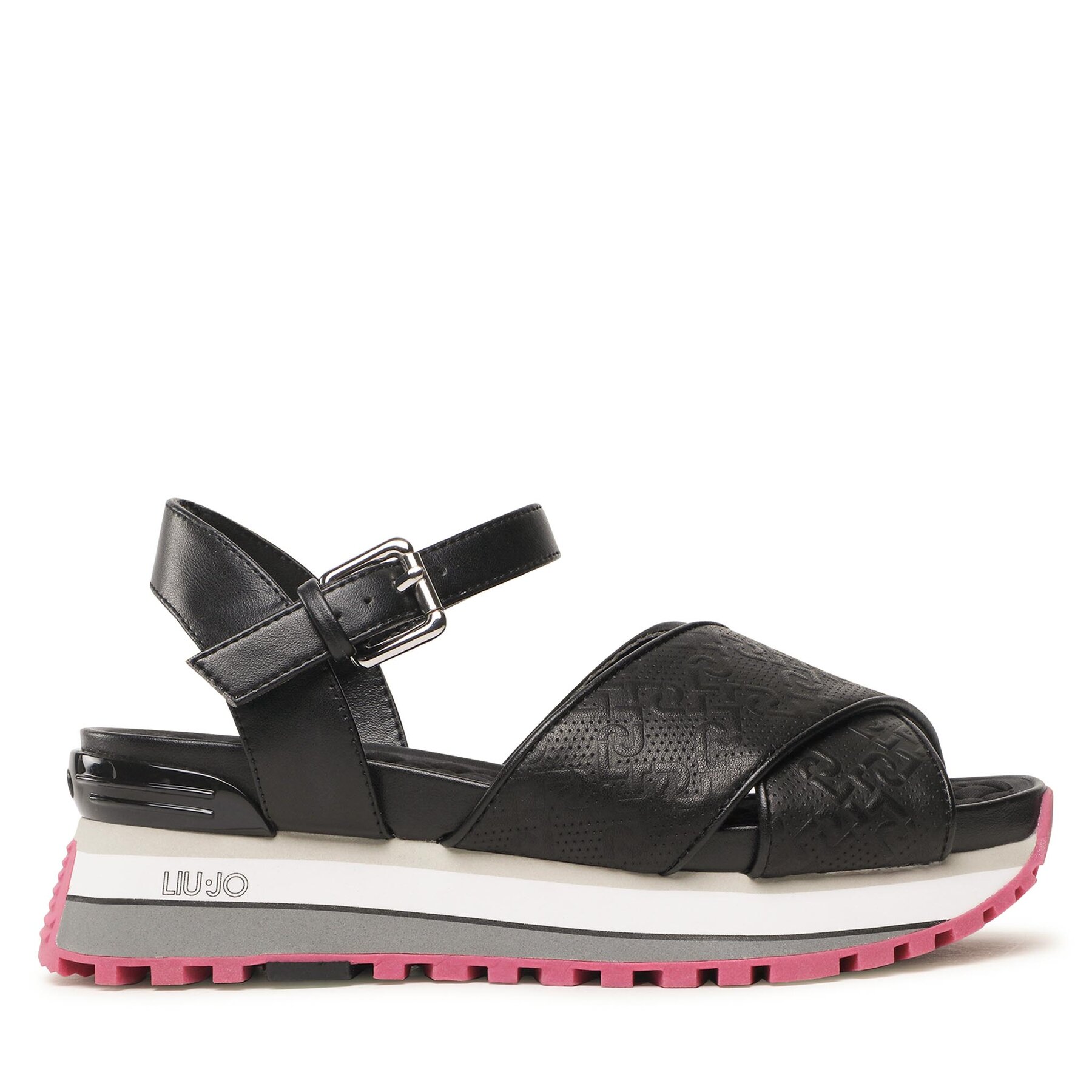 Sandalias Liu Jo Maxi Wonder 11 BA3163 PX298 Negro
