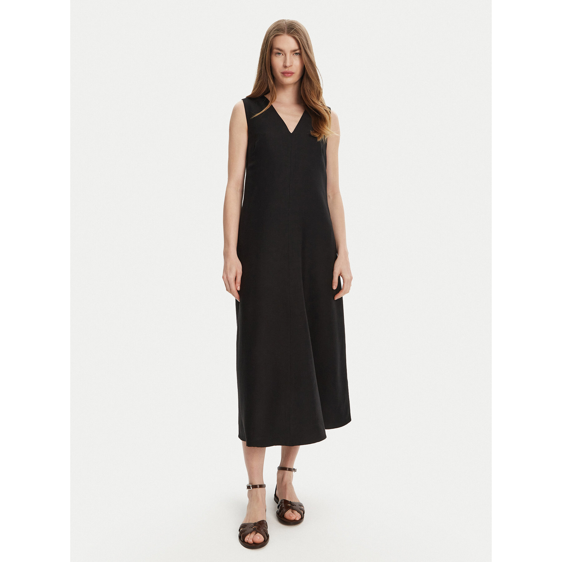 Weekend Max Mara Kleid für den Alltag Egoista 2515221072 Schwarz Regular Fit