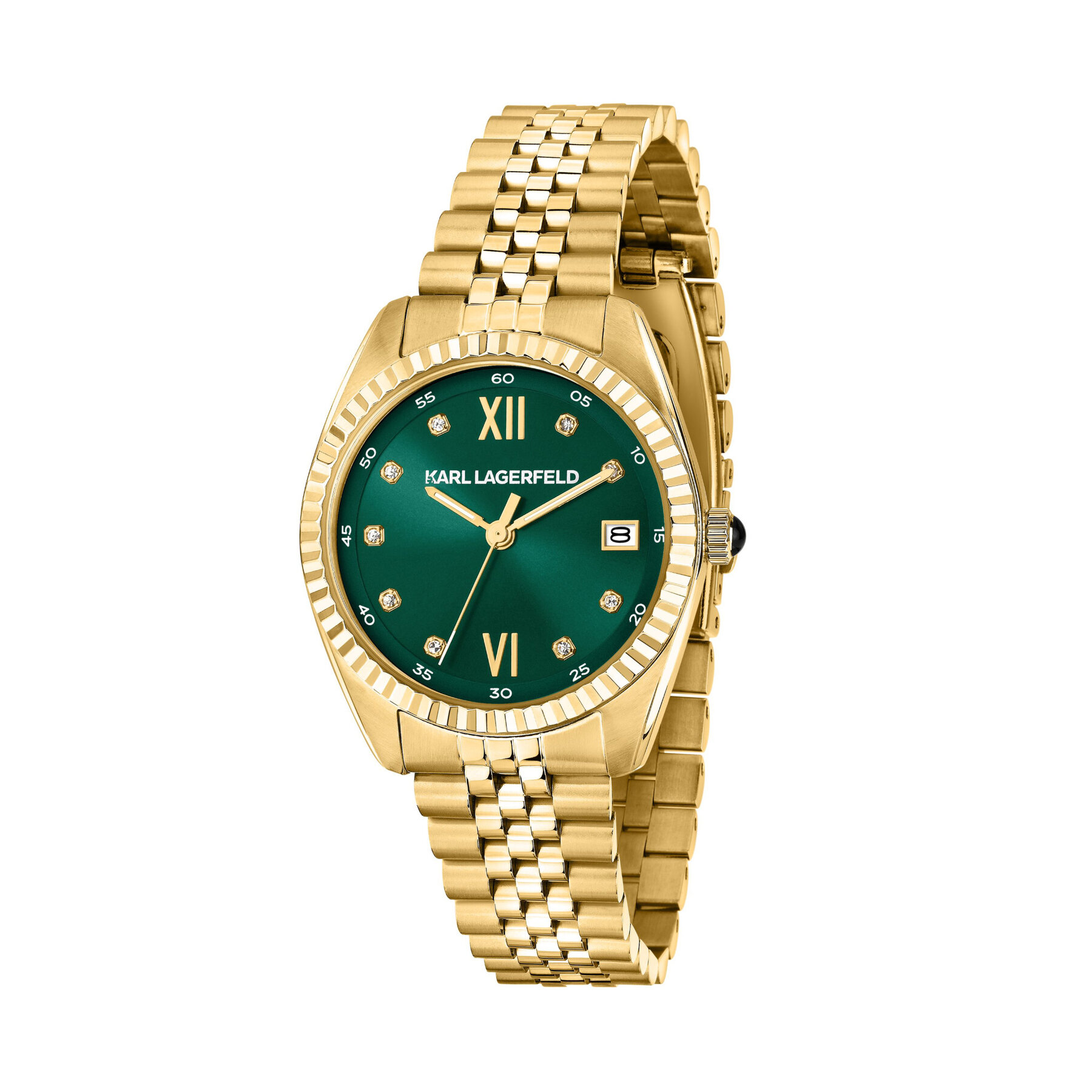 Hodinky KARL LAGERFELD R0553108502 Zlatá