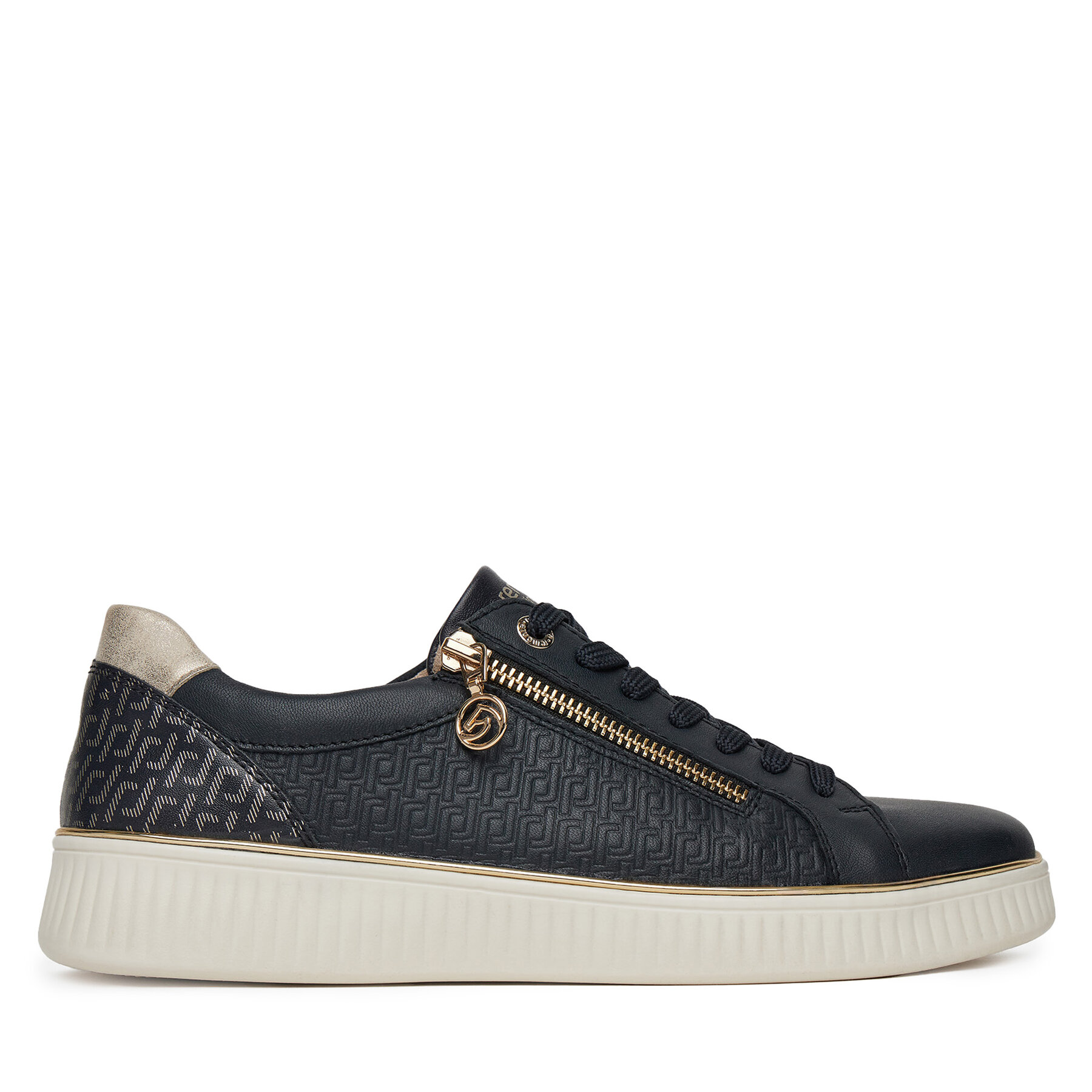 Sneakersy Remonte D2E00-14 Tmavomodrá