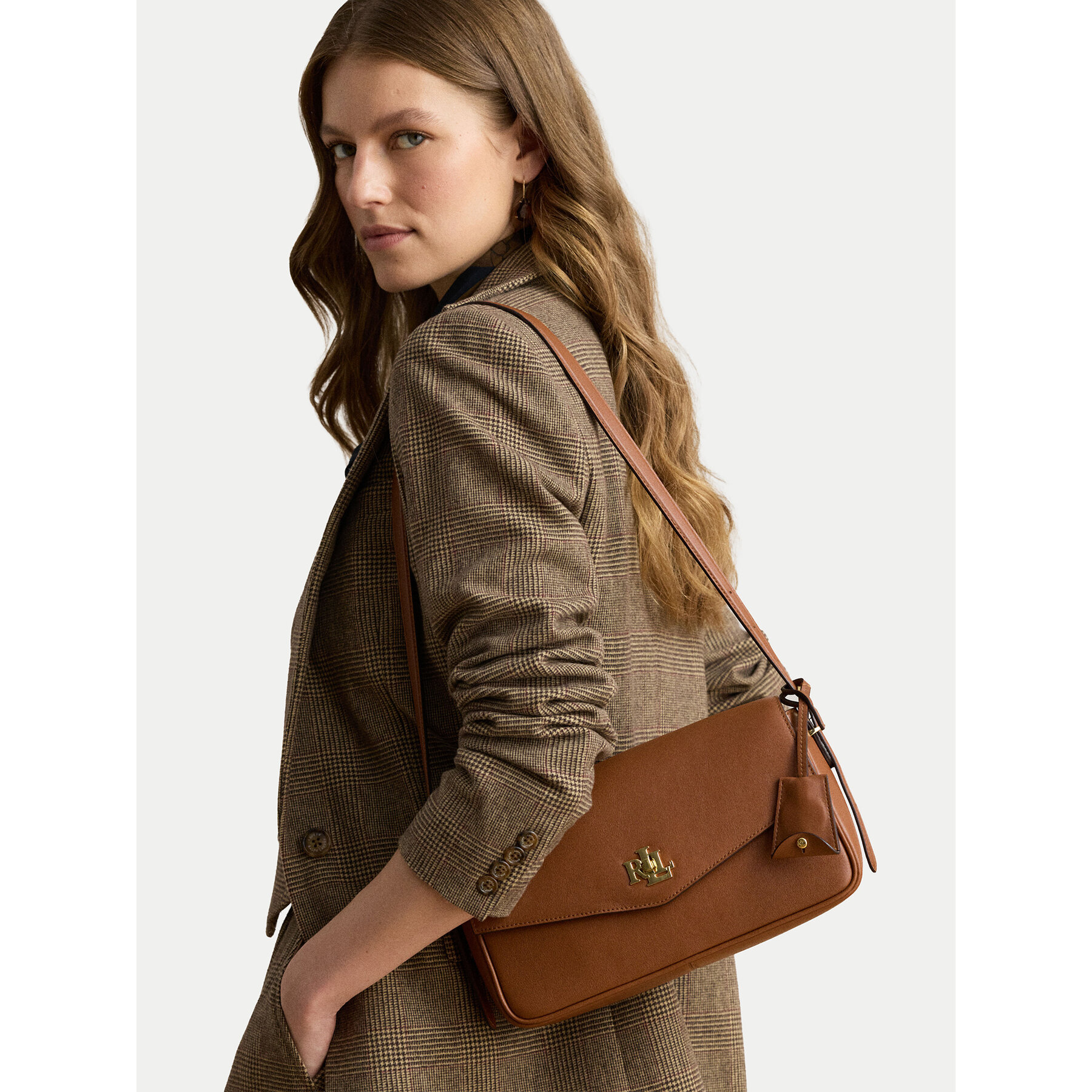Torbica LAUREN RALPH LAUREN 431P16684001 Smeđa
