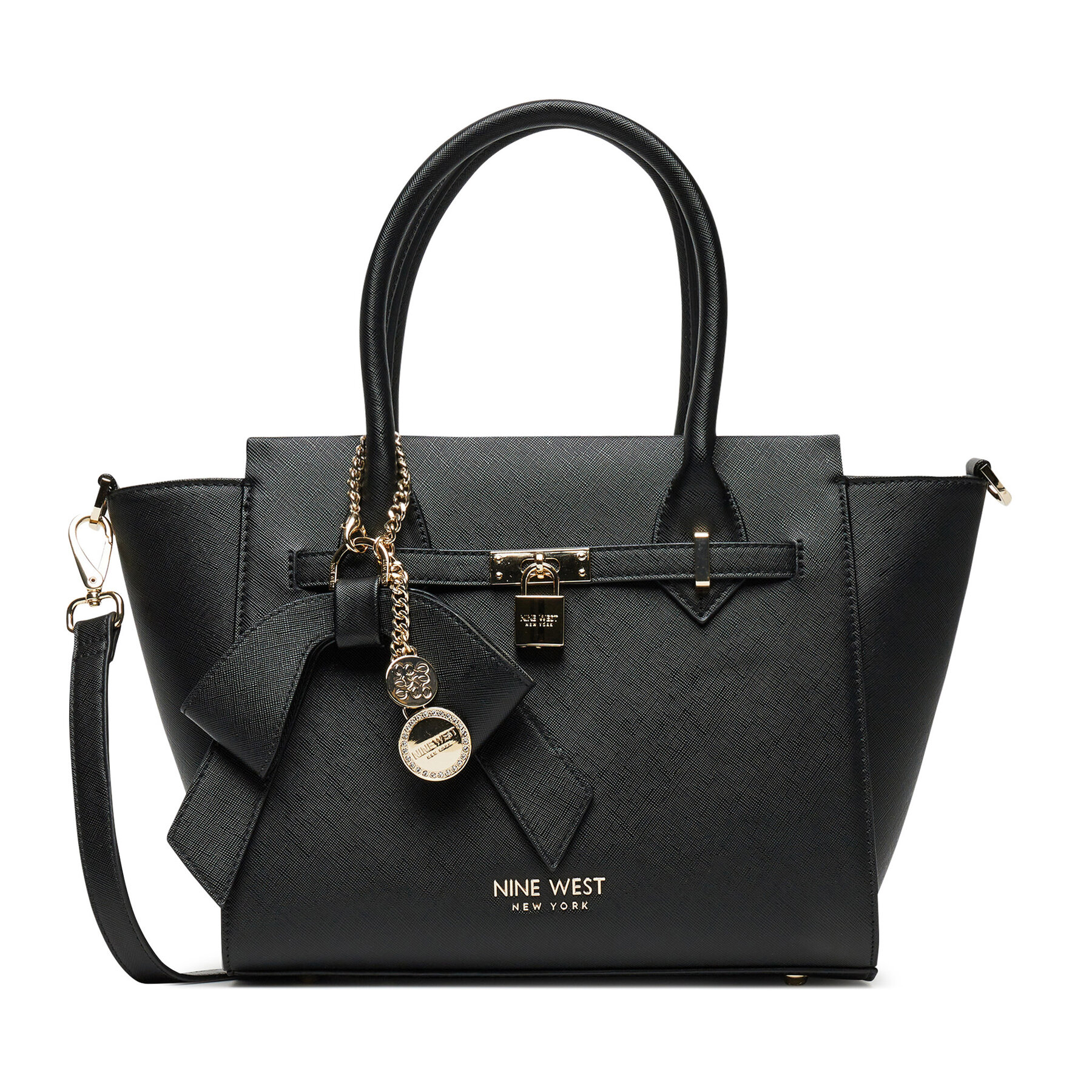 Kabelka Nine West CEO-Chelsea-Charm-II-LX10185 Čierna