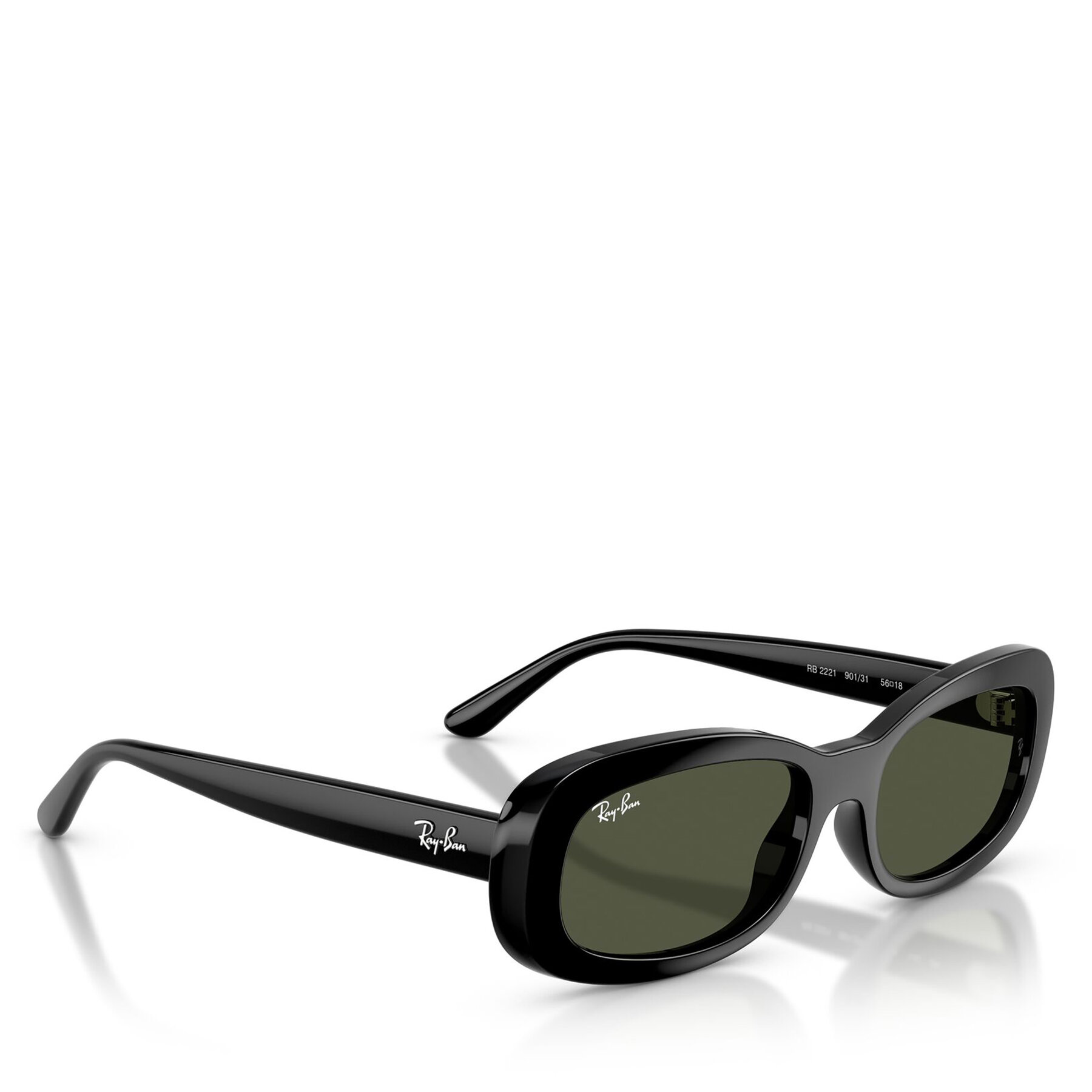 Ochelari de soare Ray-Ban 0RB2221 Negru