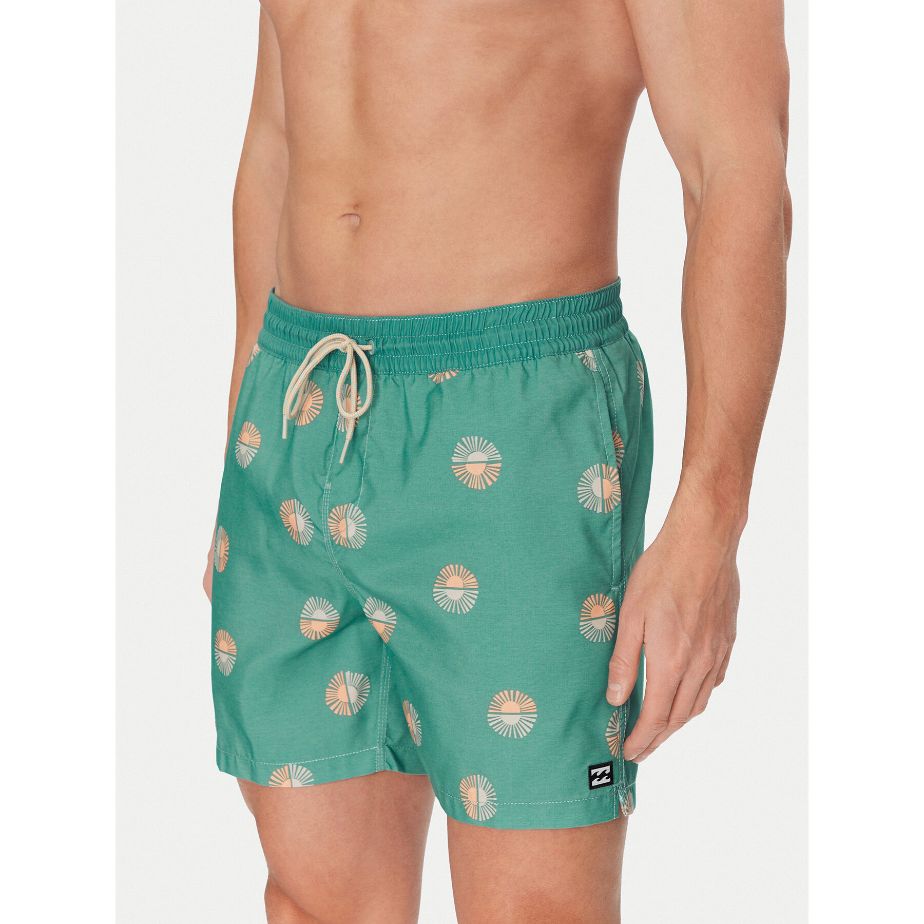 Billabong Badeshorts Vacay Lb EBYJV00144 Grün Regular Fit