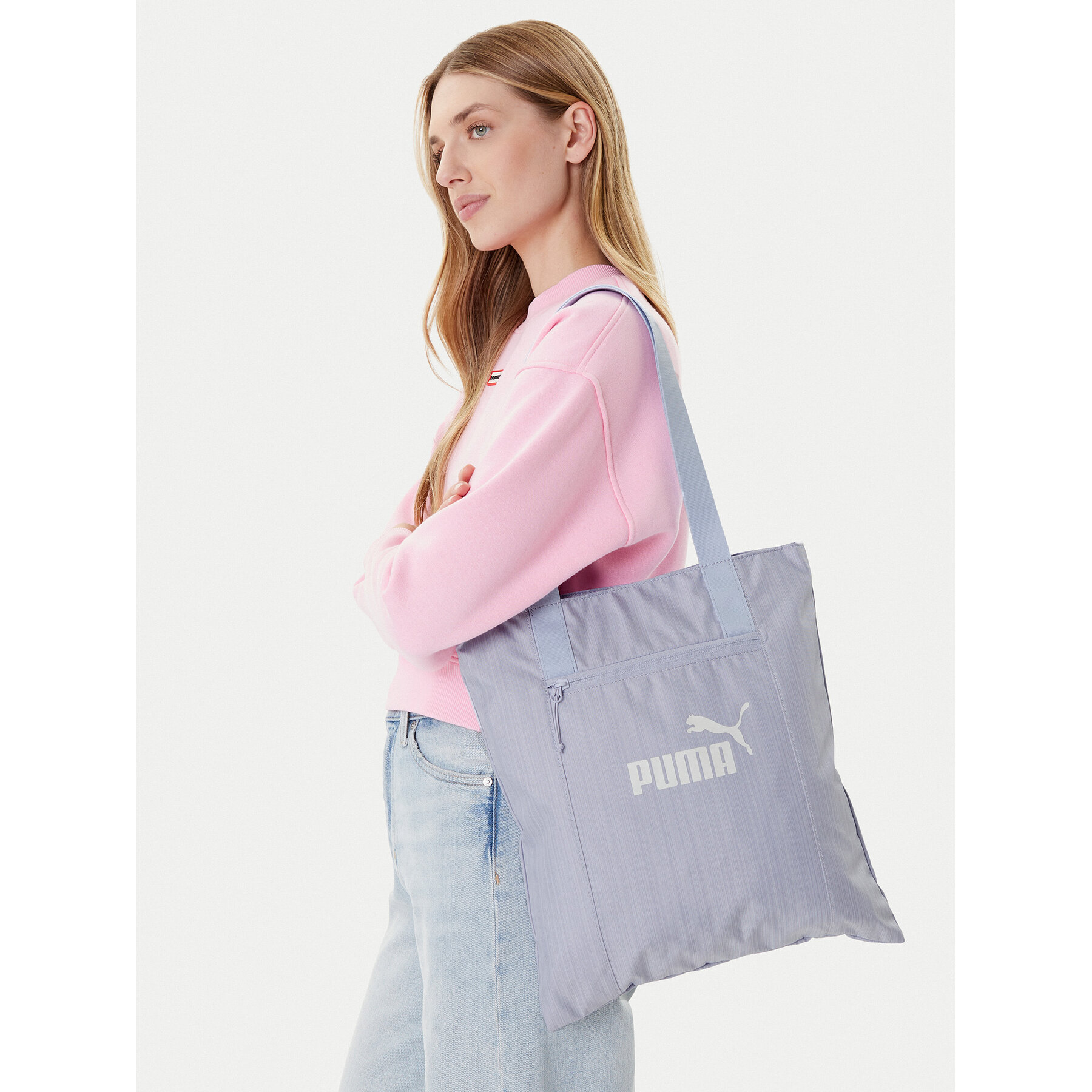 Дамска чанта Puma Base Tote 913430 02 Виолетов