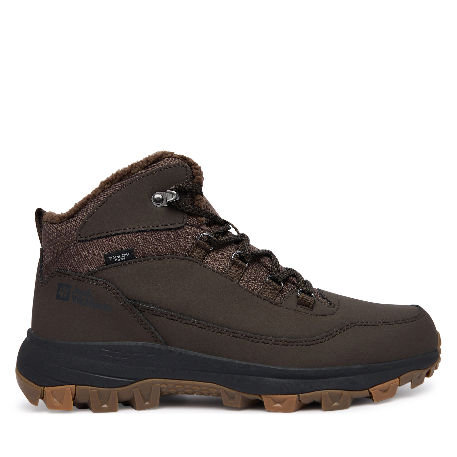 Trekingová obuv Jack Wolfskin Everquest Texapore Mid 4053611 Hnedá