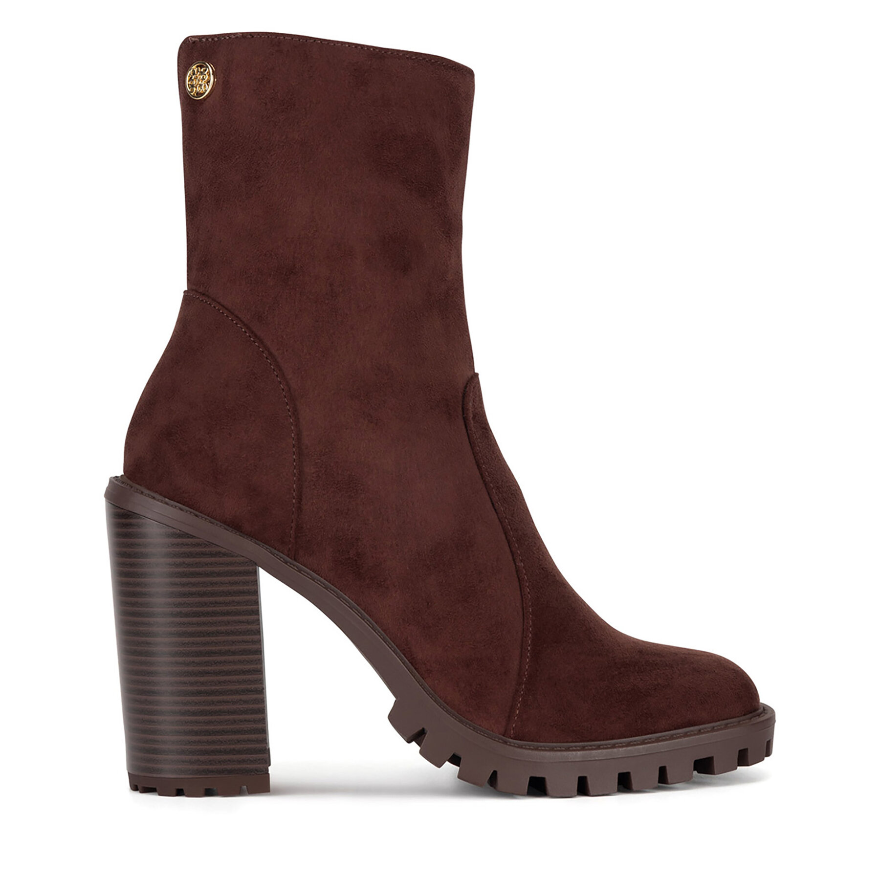 Polokozačky Nine West WFA2947-1 Hnědá