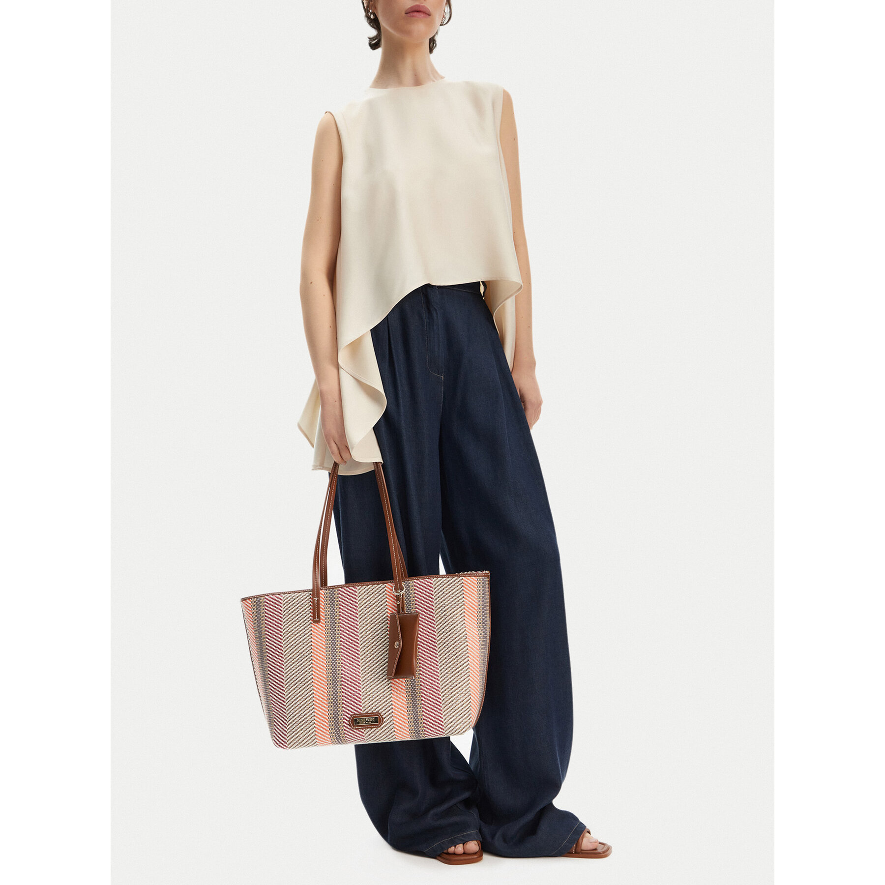 Τσάντα Nine West Lilla3 Καφέ