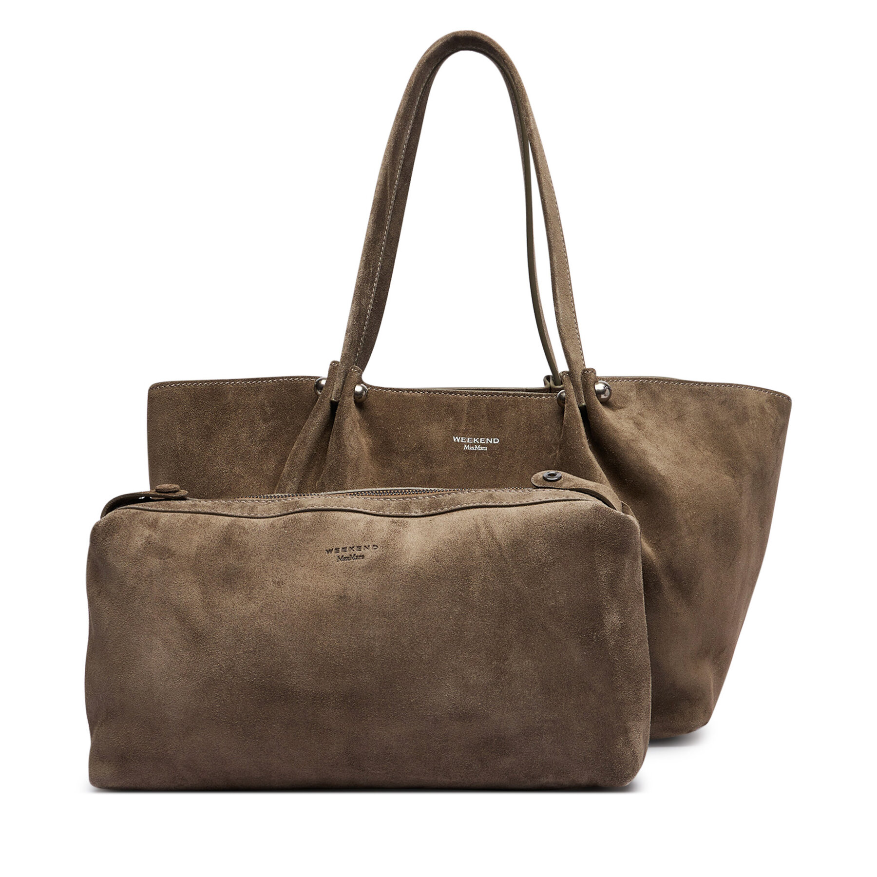 Дамска чанта Weekend Max Mara Kapesi 2625516165 Бежов