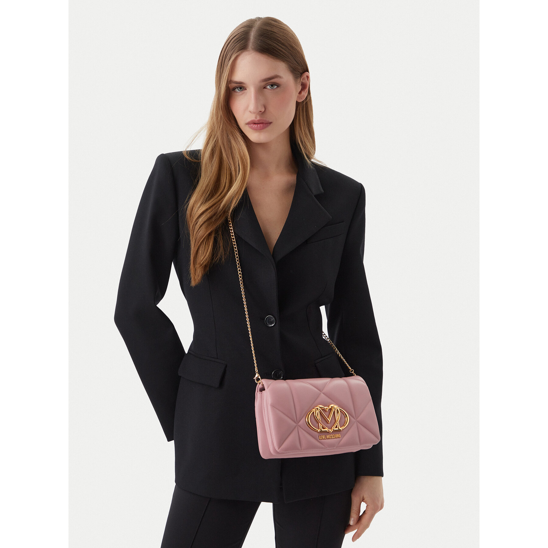 Τσάντα LOVE MOSCHINO JC4043PP0OLC0600 Ροζ