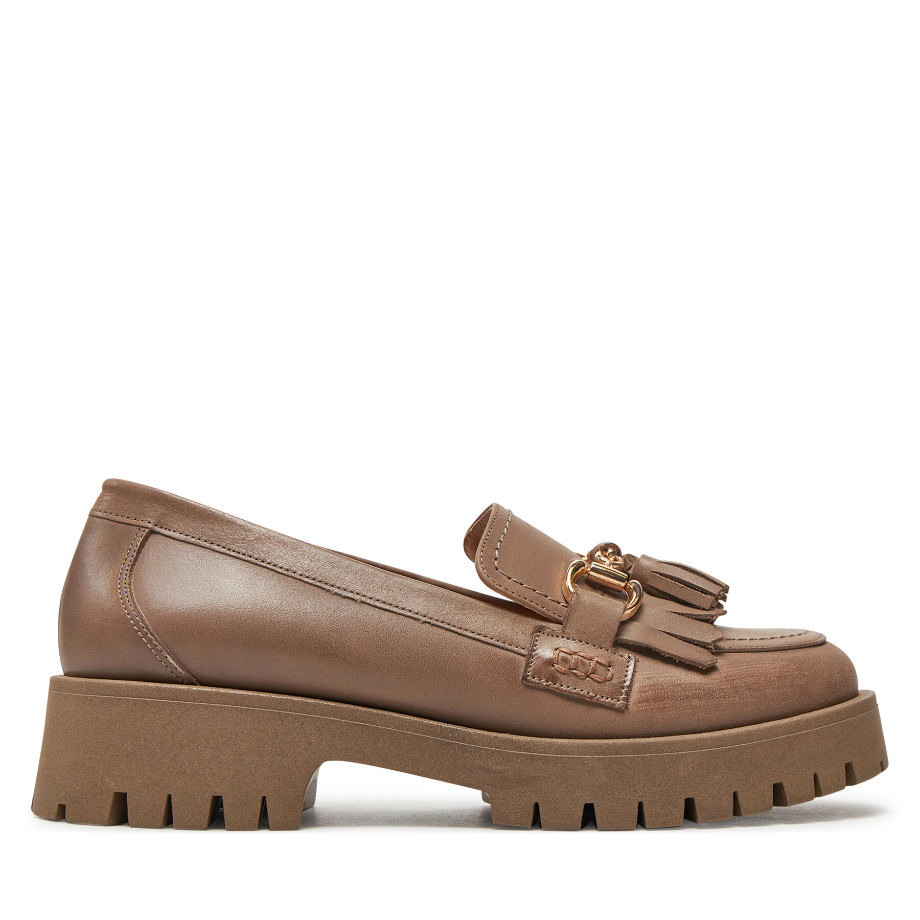 Damskie Loafersy R.Polański, Rozmiar 36 Brązowy 1883