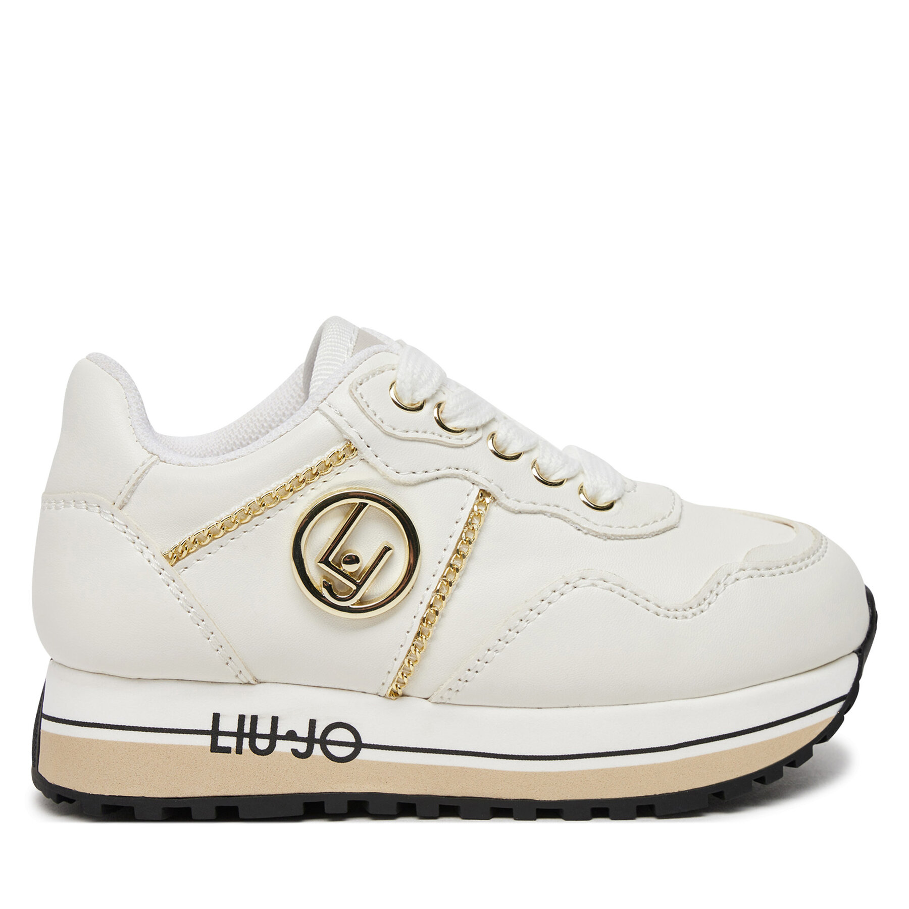 Dziecięce Sneakersy Liu Jo, Rozmiar 29 Biały Maxi Wonder 810 4F4307 EX014 M