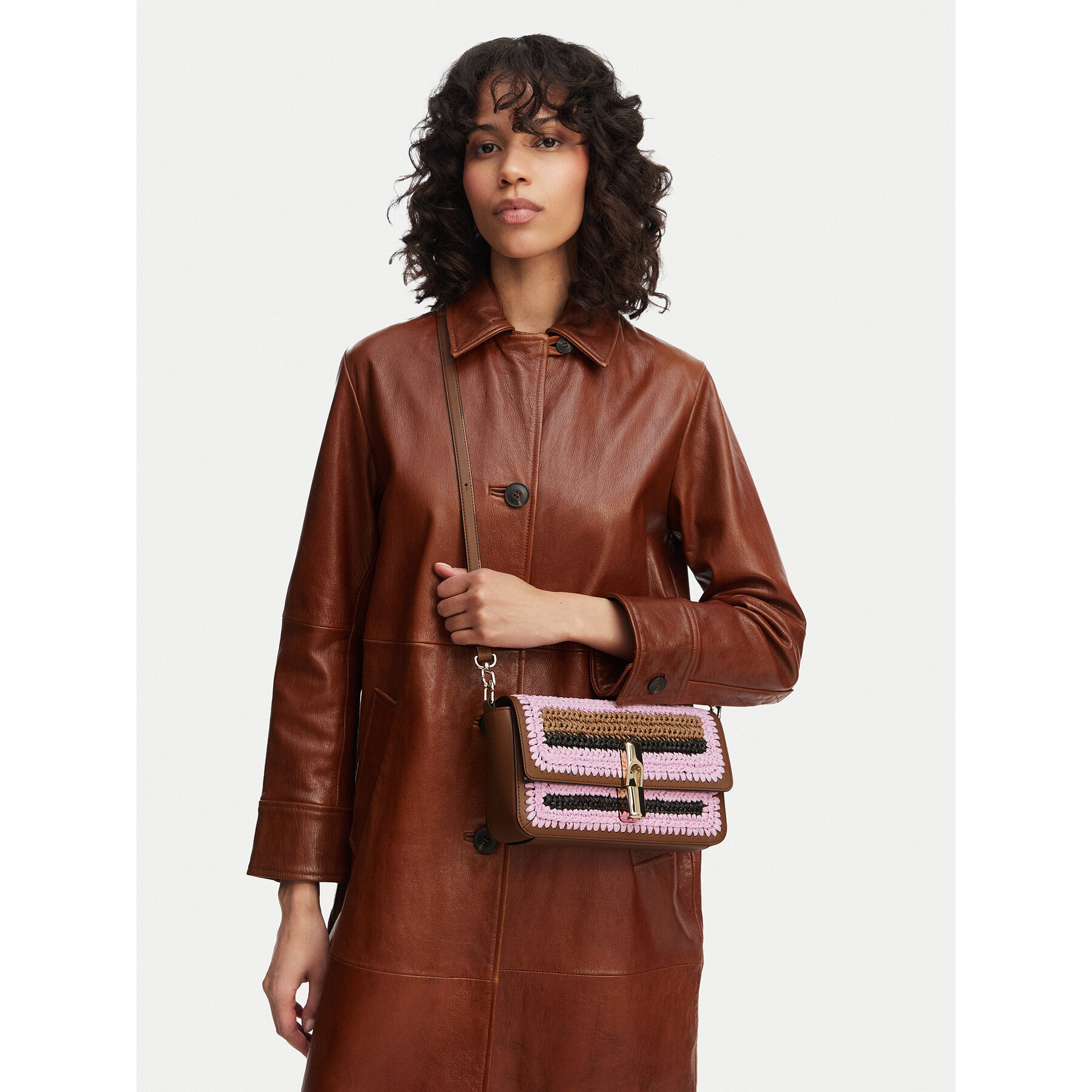 Geantă Furla Iride S WB01826 BX4447 CN TCO00 Maro
