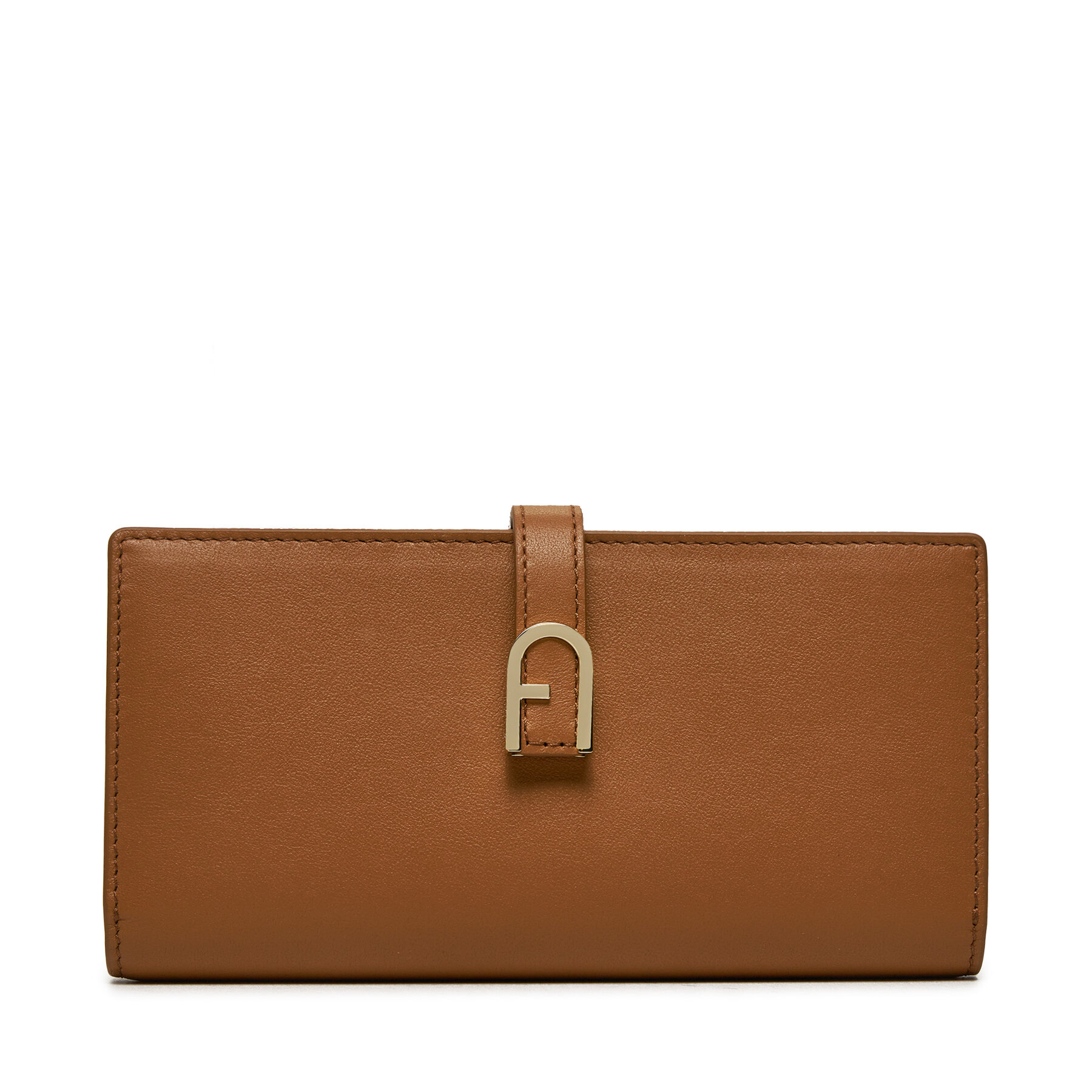 Portafoglio grande da donna Furla Flow Continental Bifold WP00402-BX2045-RY000 Marrone, Taglia OS, taglia : OS