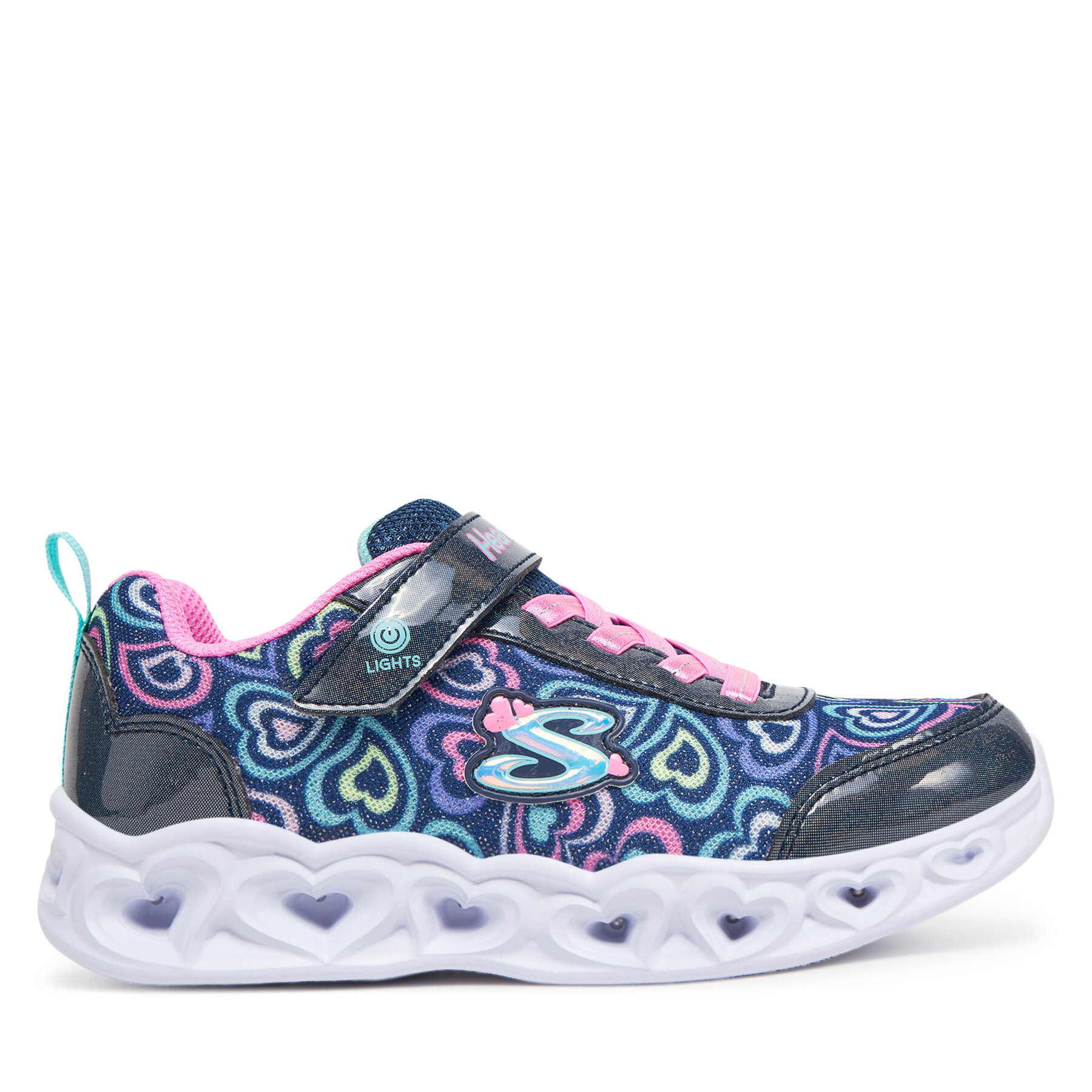 Сникърси Skechers Heart Lights-Boogie Love 303257L/NVMT Тъмносин