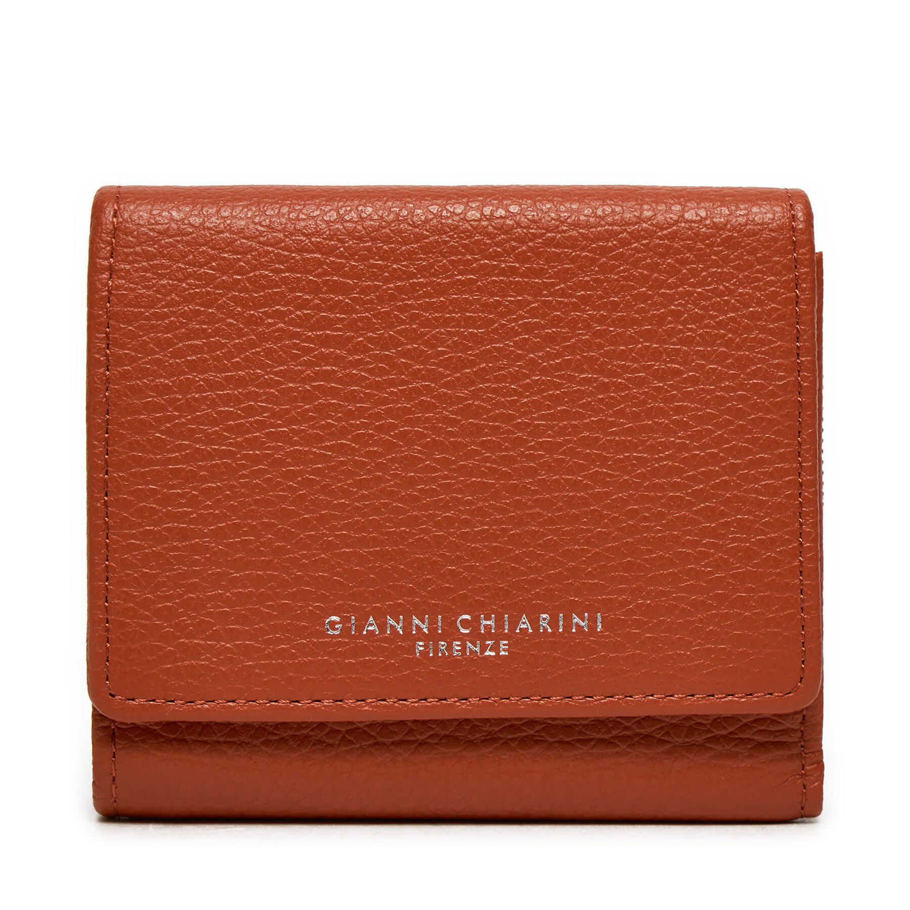 Pequeña cartera de mujer Gianni Chiarini Wallets Grain PF 5080 GRN Marrón