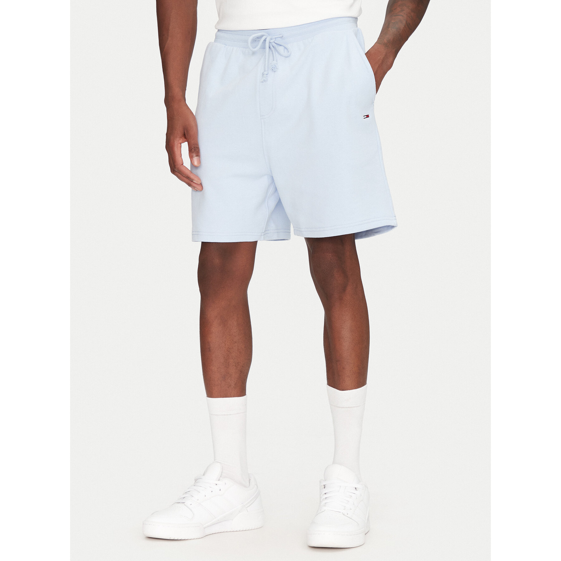 Tommy Jeans Sportshorts Entry GraphicDM0DM21369 Himmelblau Regular Fit
