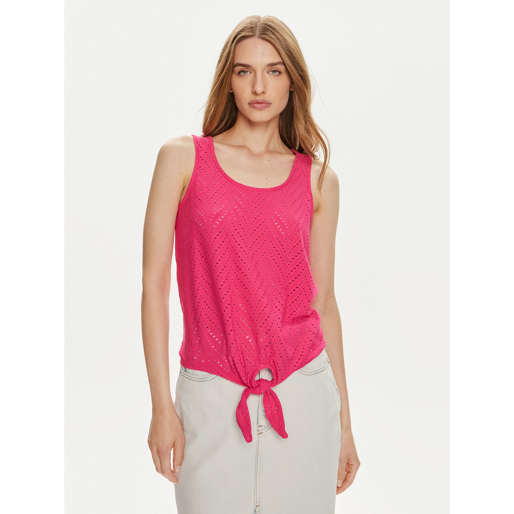 JDY Τοπ Carla 15261741 Ροζ Regular Fit